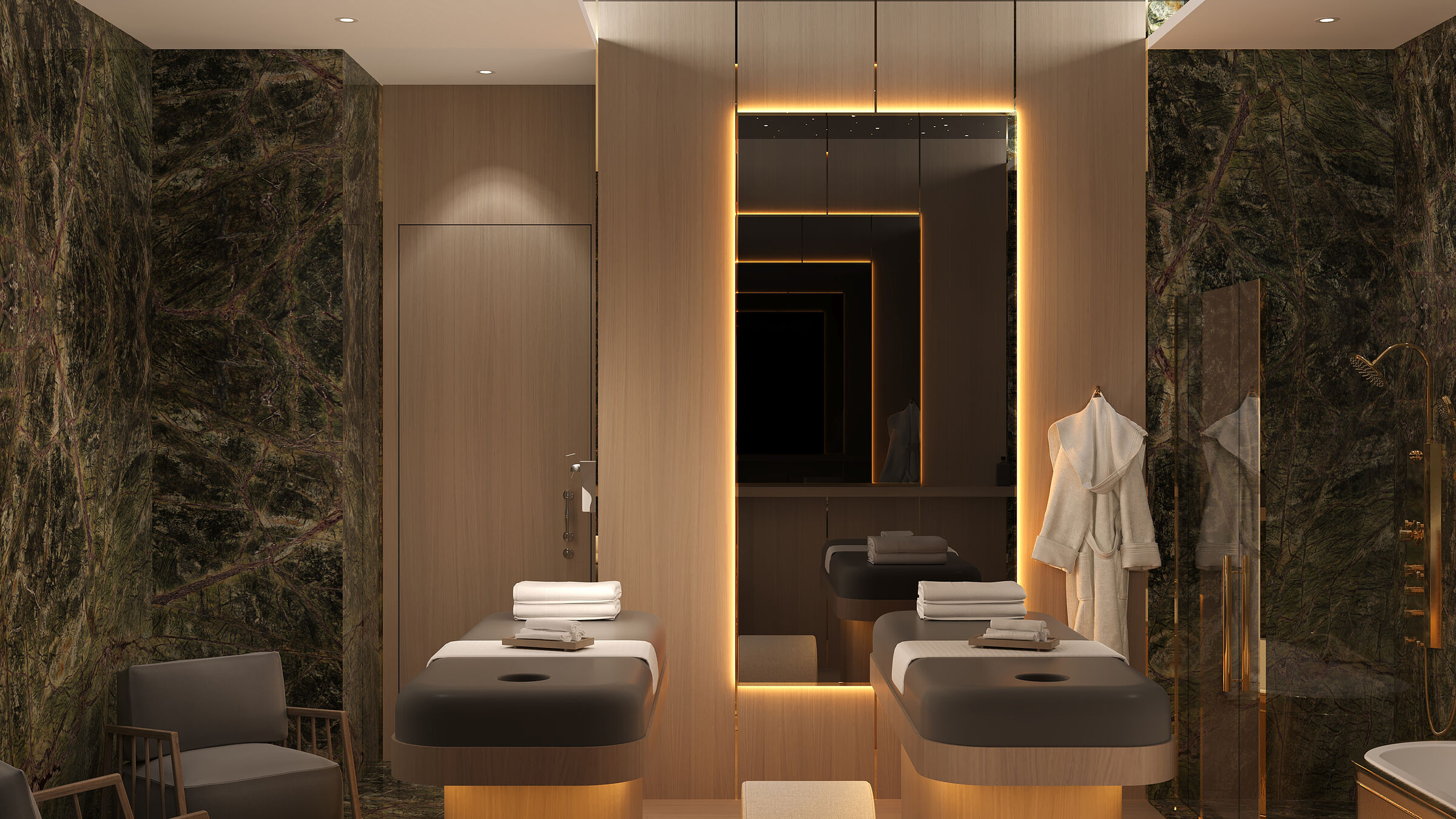Spa center-vip massage room