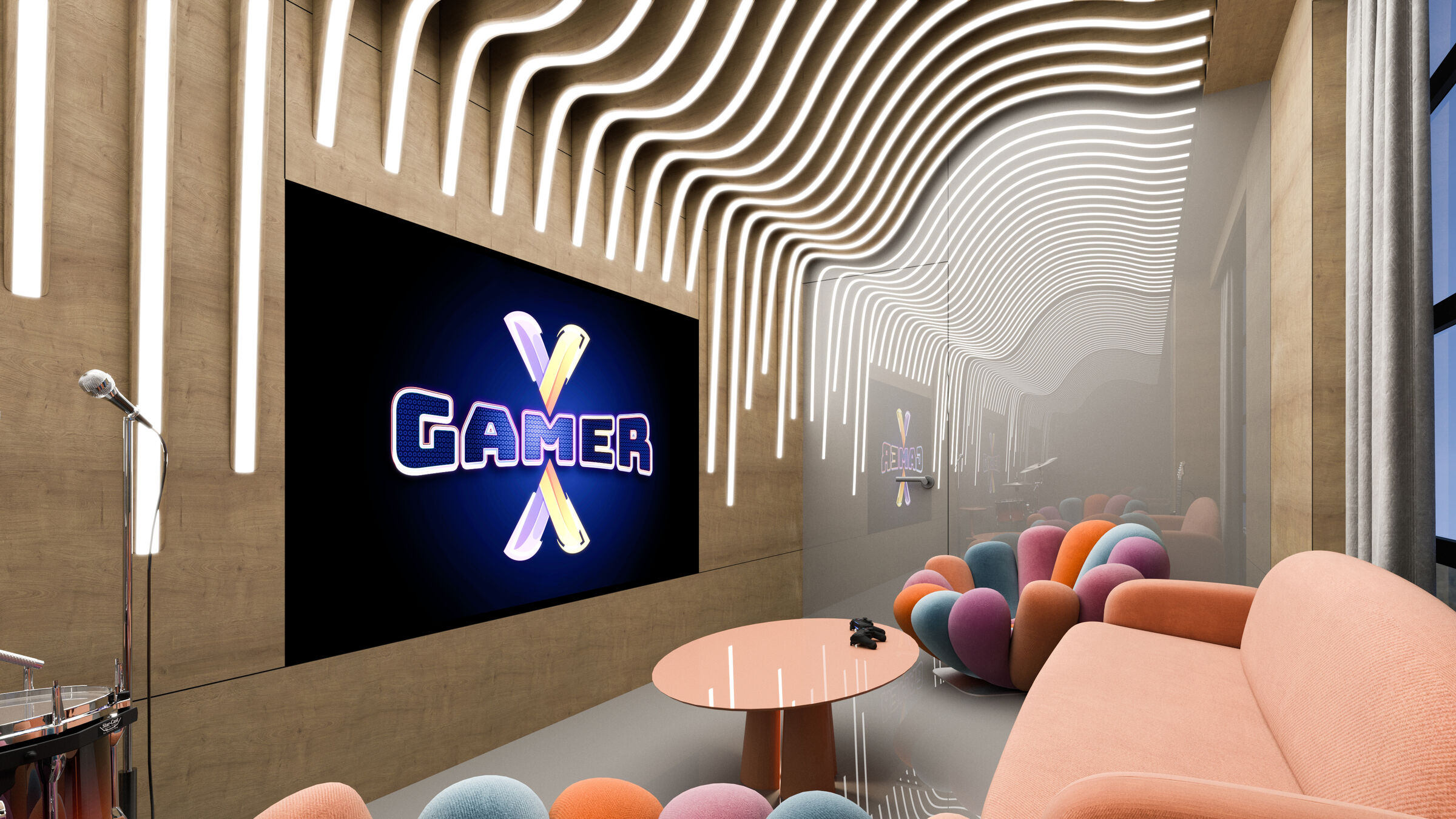 Game center- game room