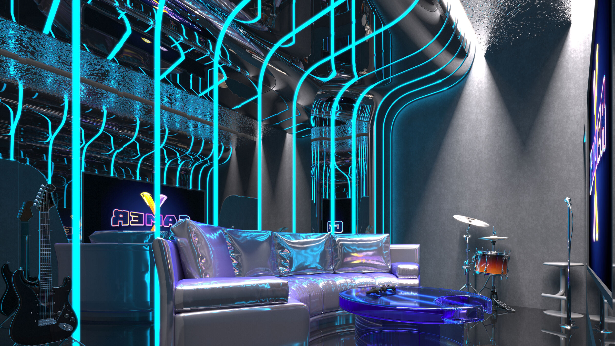 Game center- game room