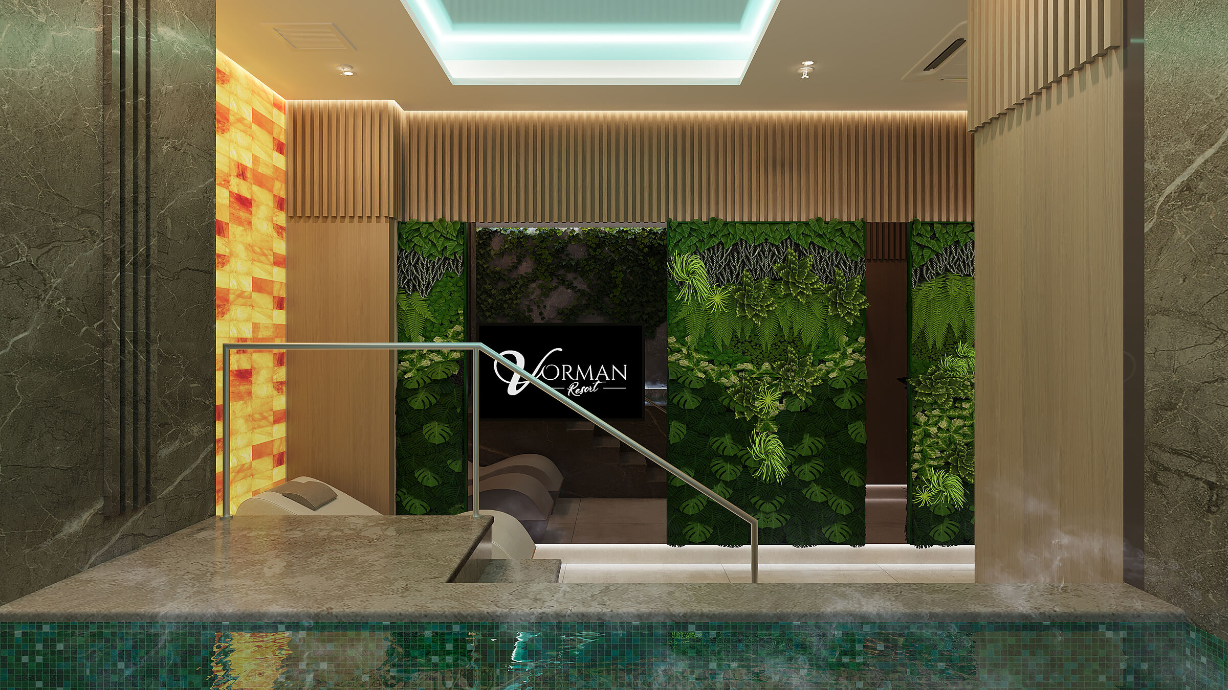 Spa center-vip family room