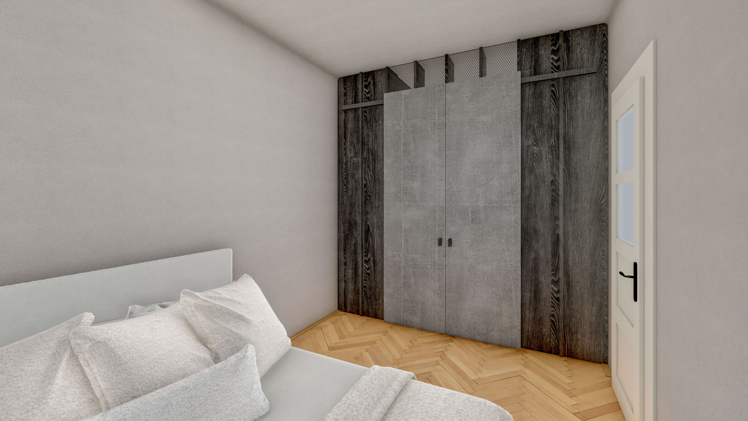 Bedroom & Walk-In Closet