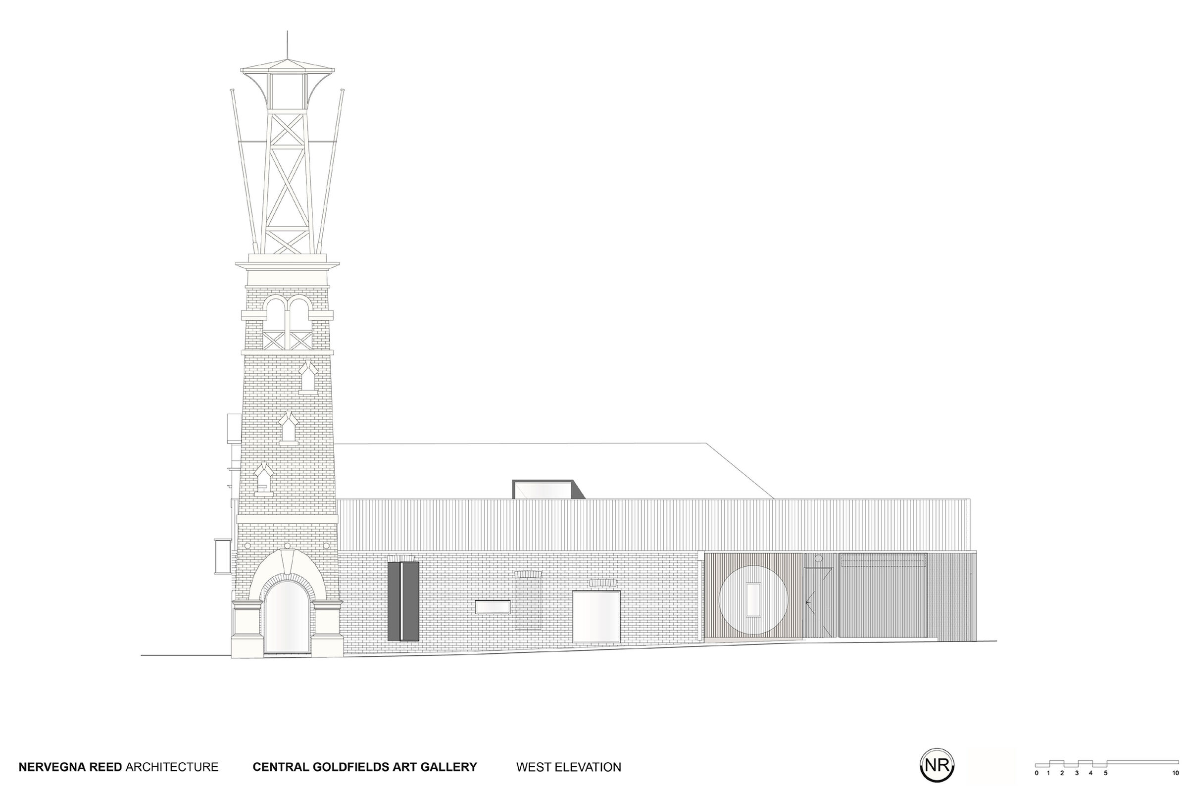 Central Goldfields Art Gallery Elevation