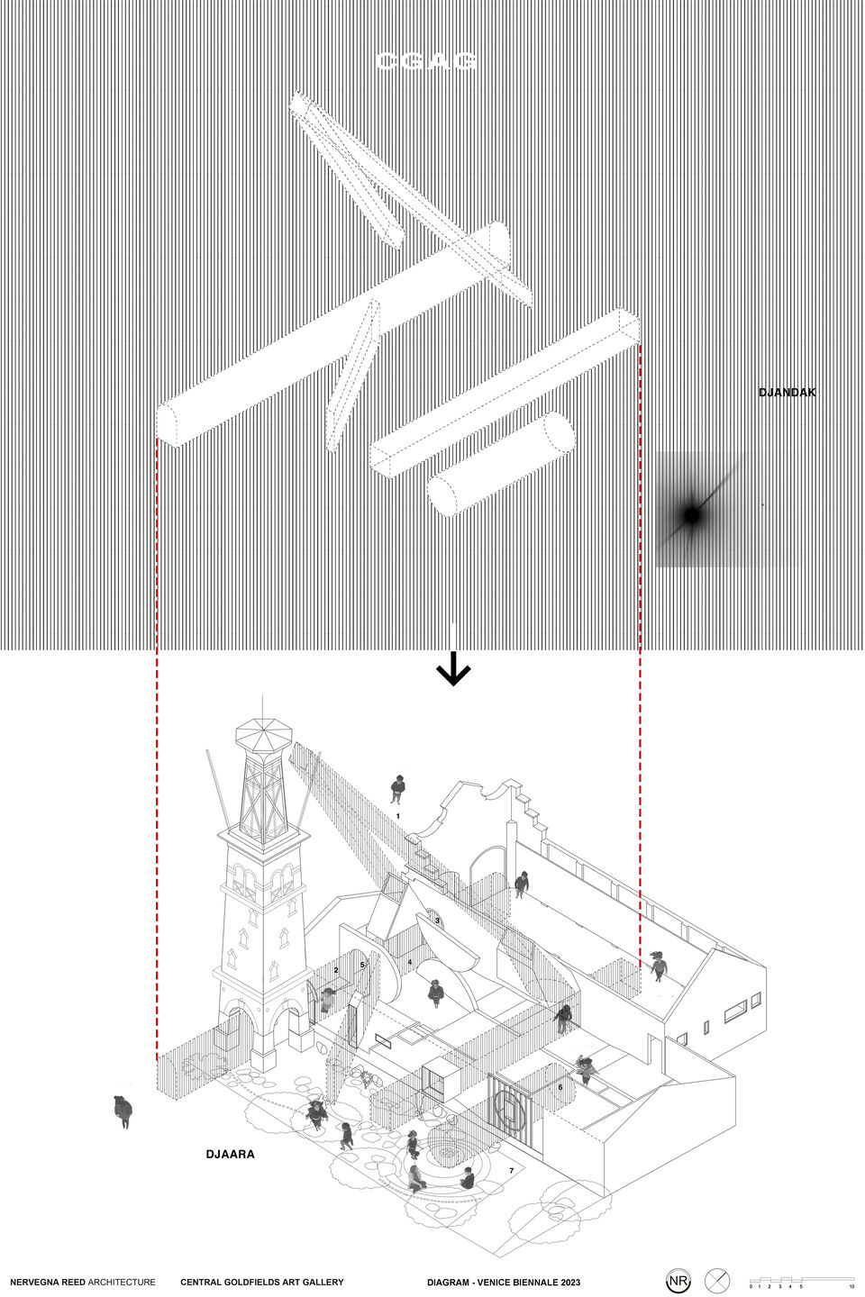 Central Goldfields Art Gallery Diagram