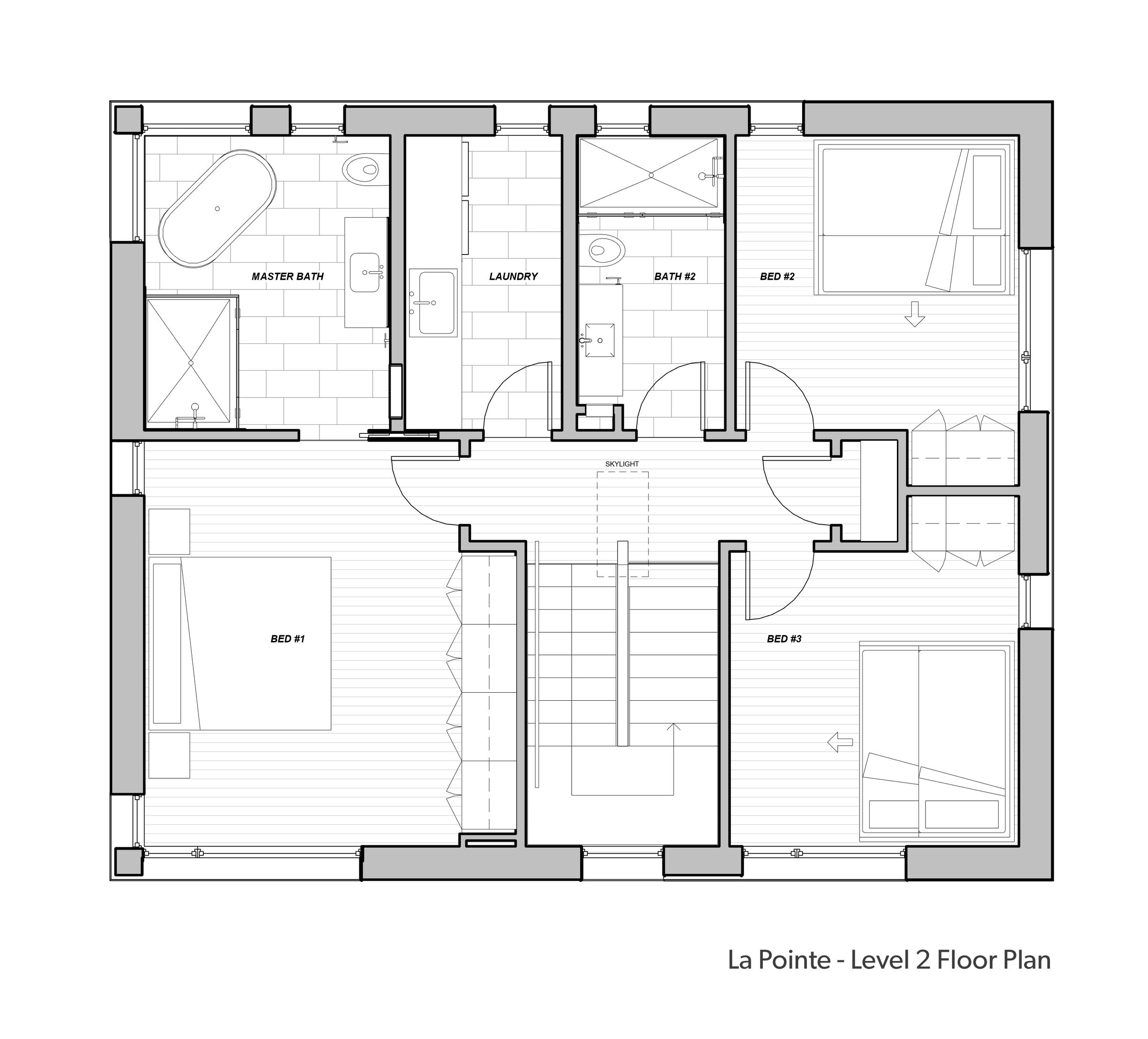La Pointe - Level 2 Floor Plan
