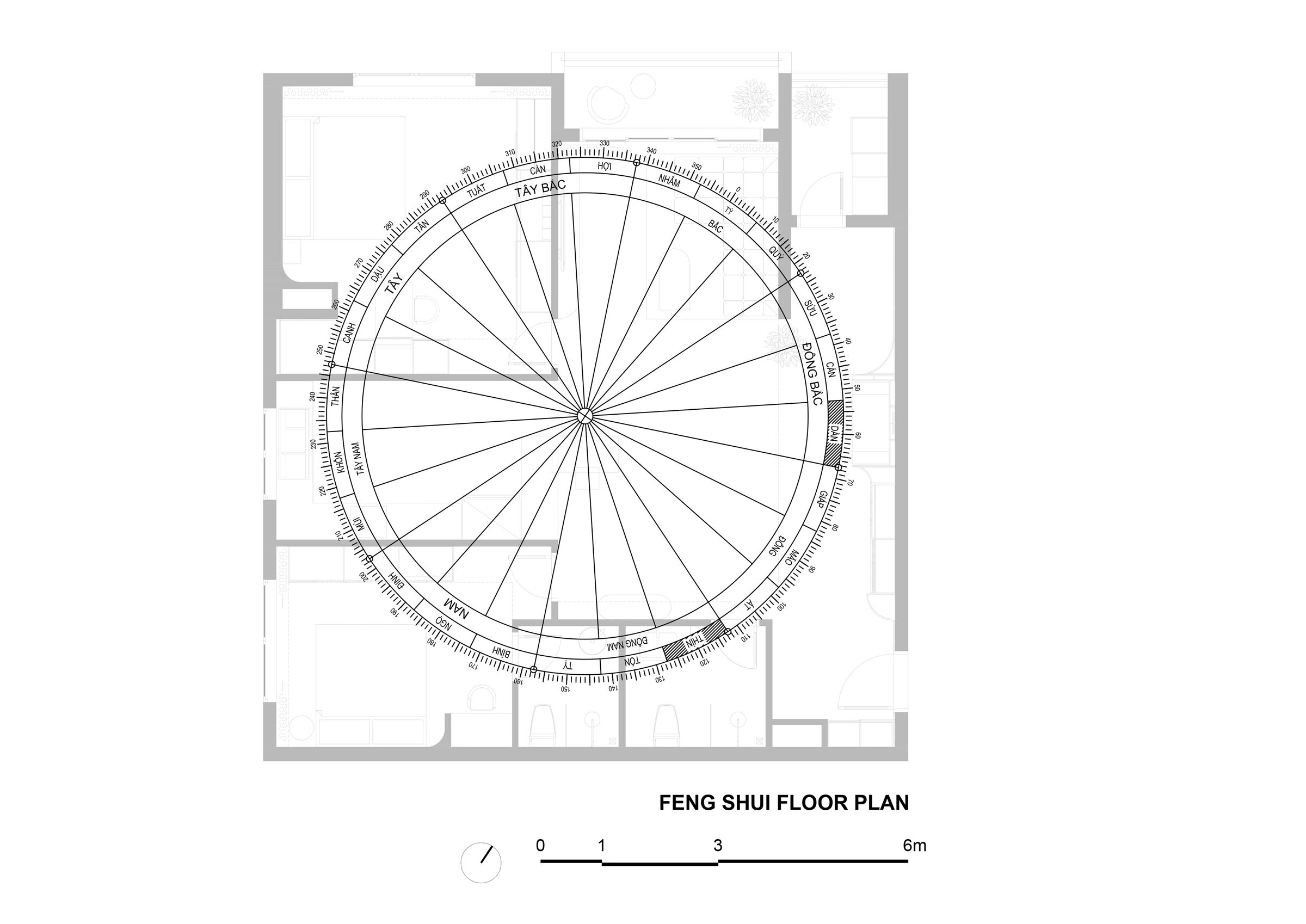 Feng Shui Floor Plan