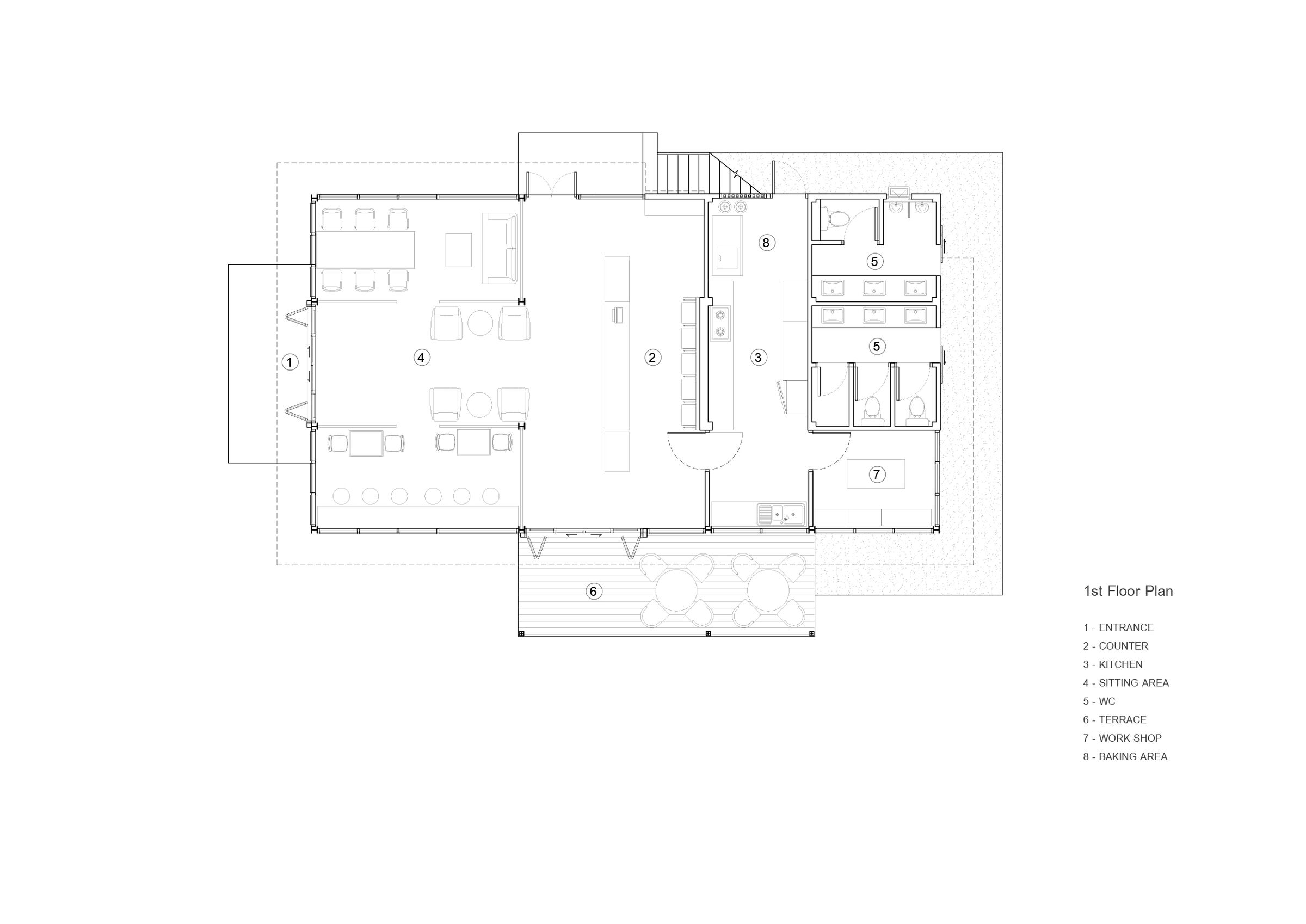 1st Floor Plan