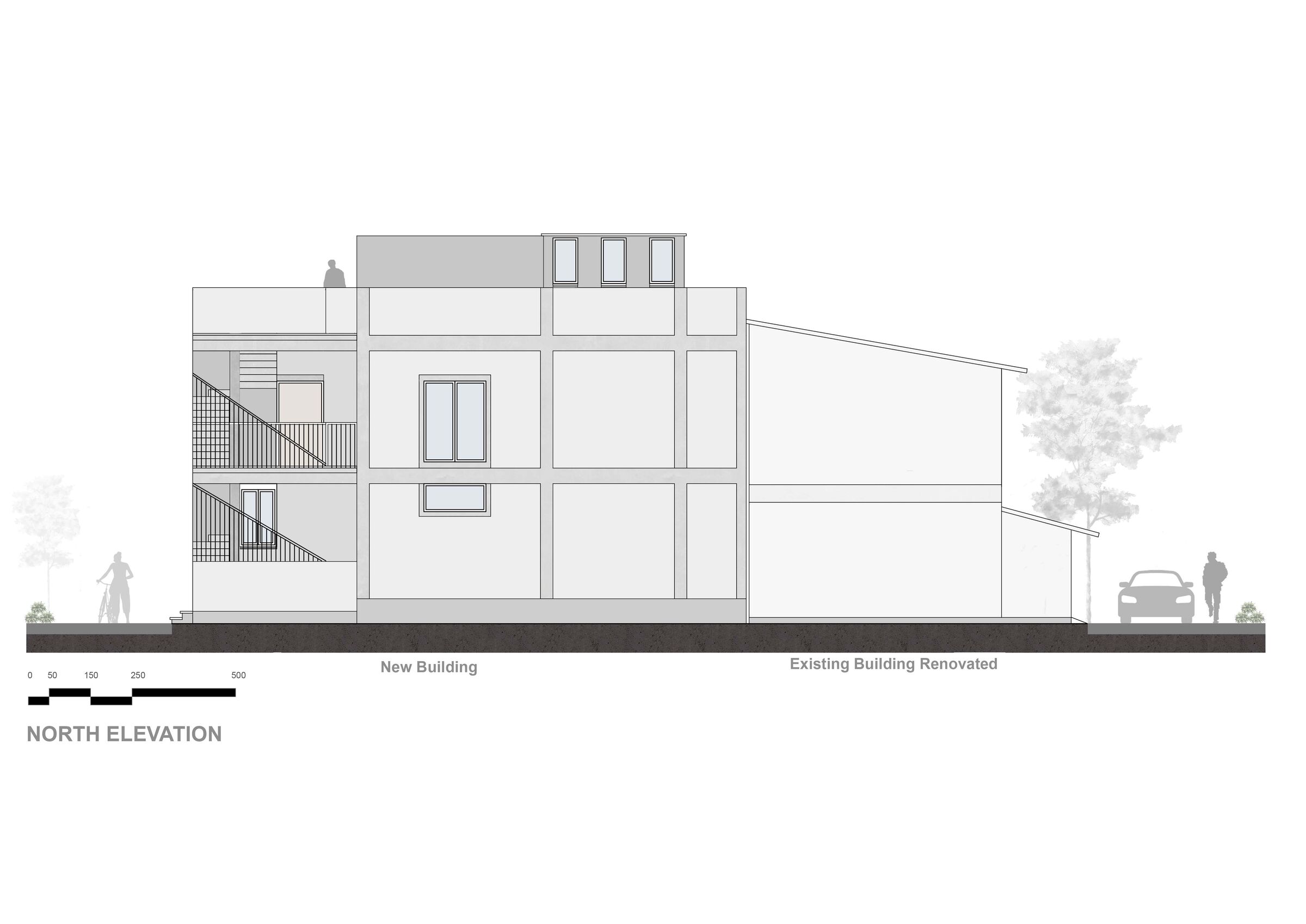 North elevation