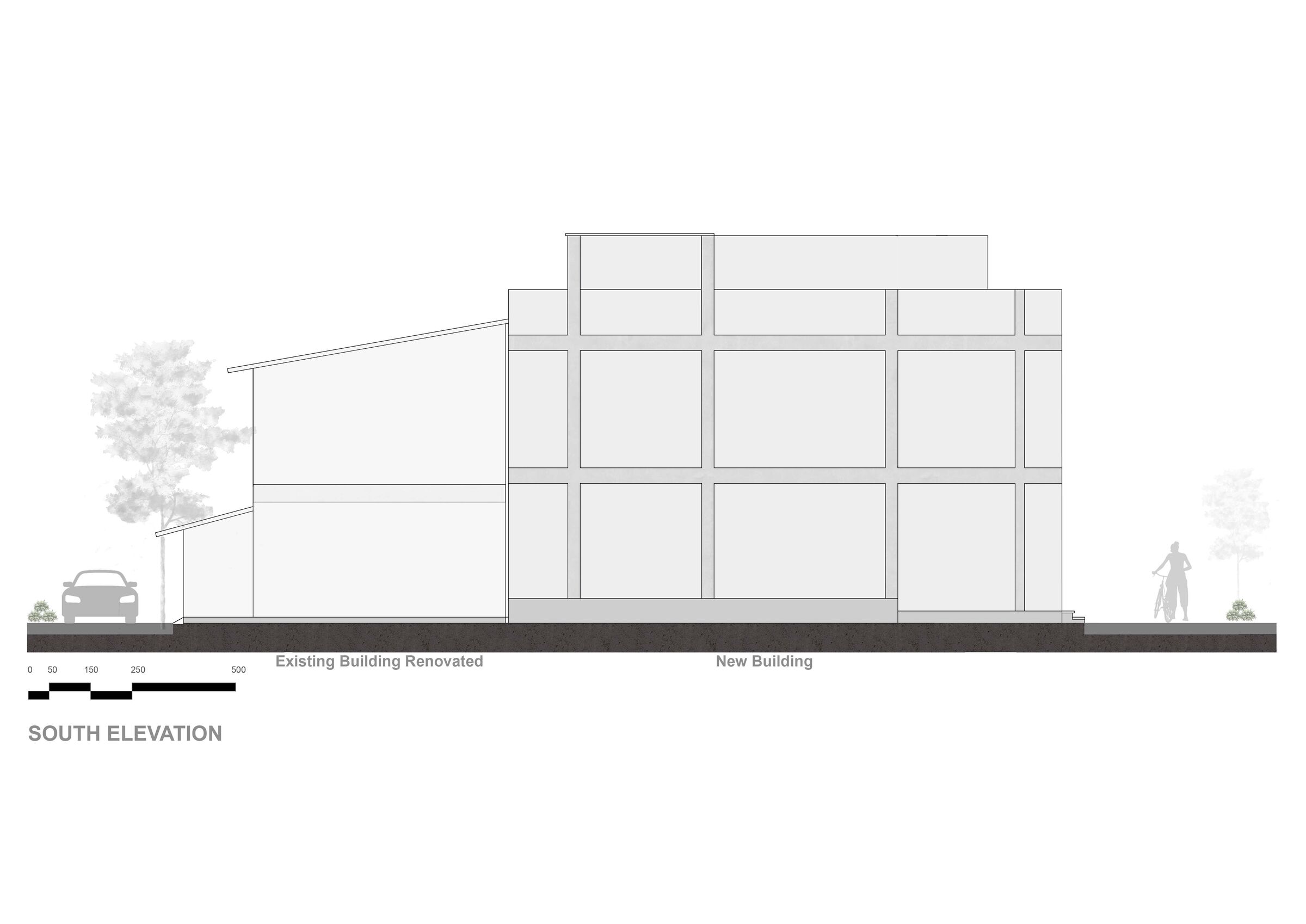 South elevation