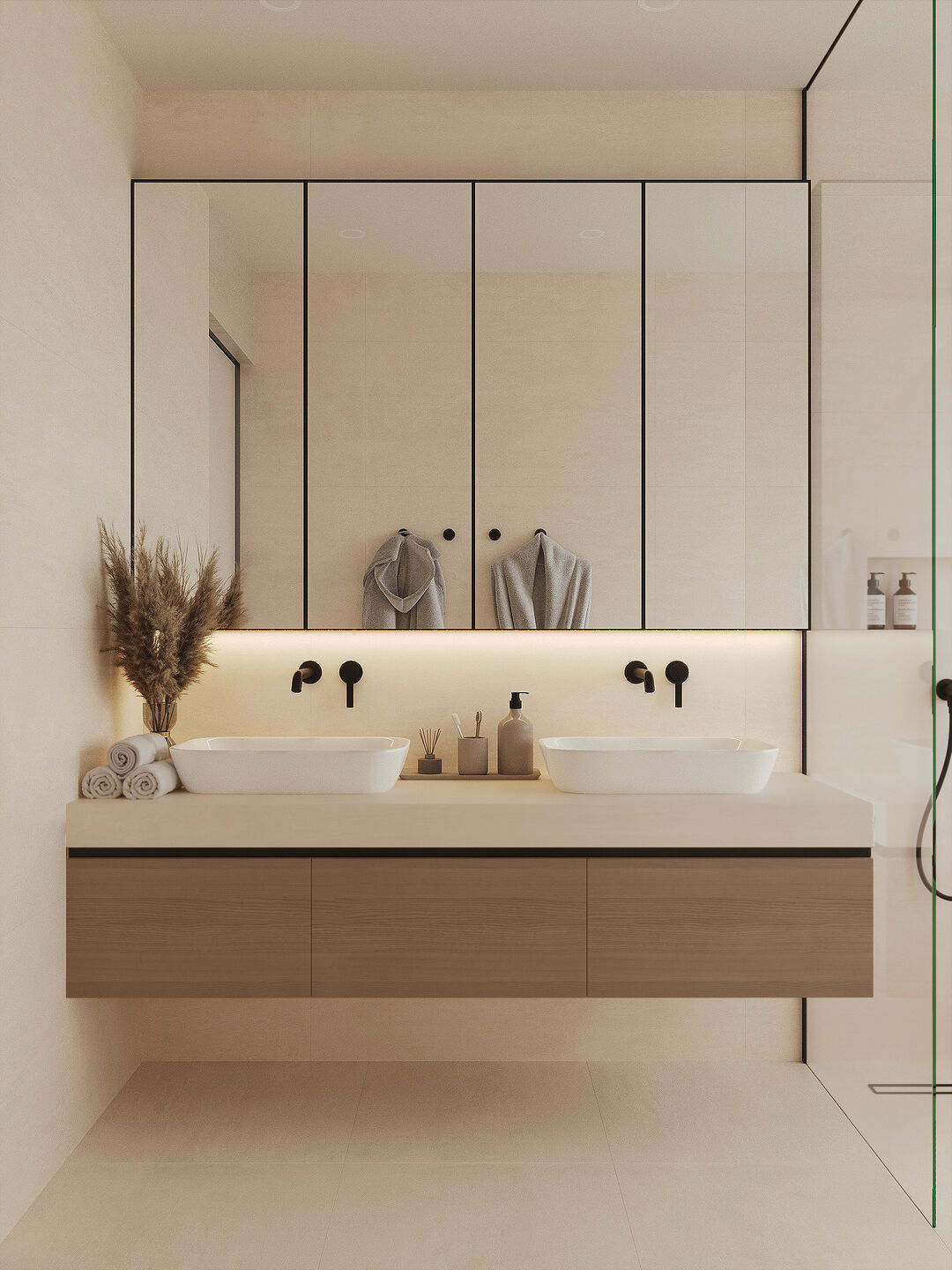 Master bathroom