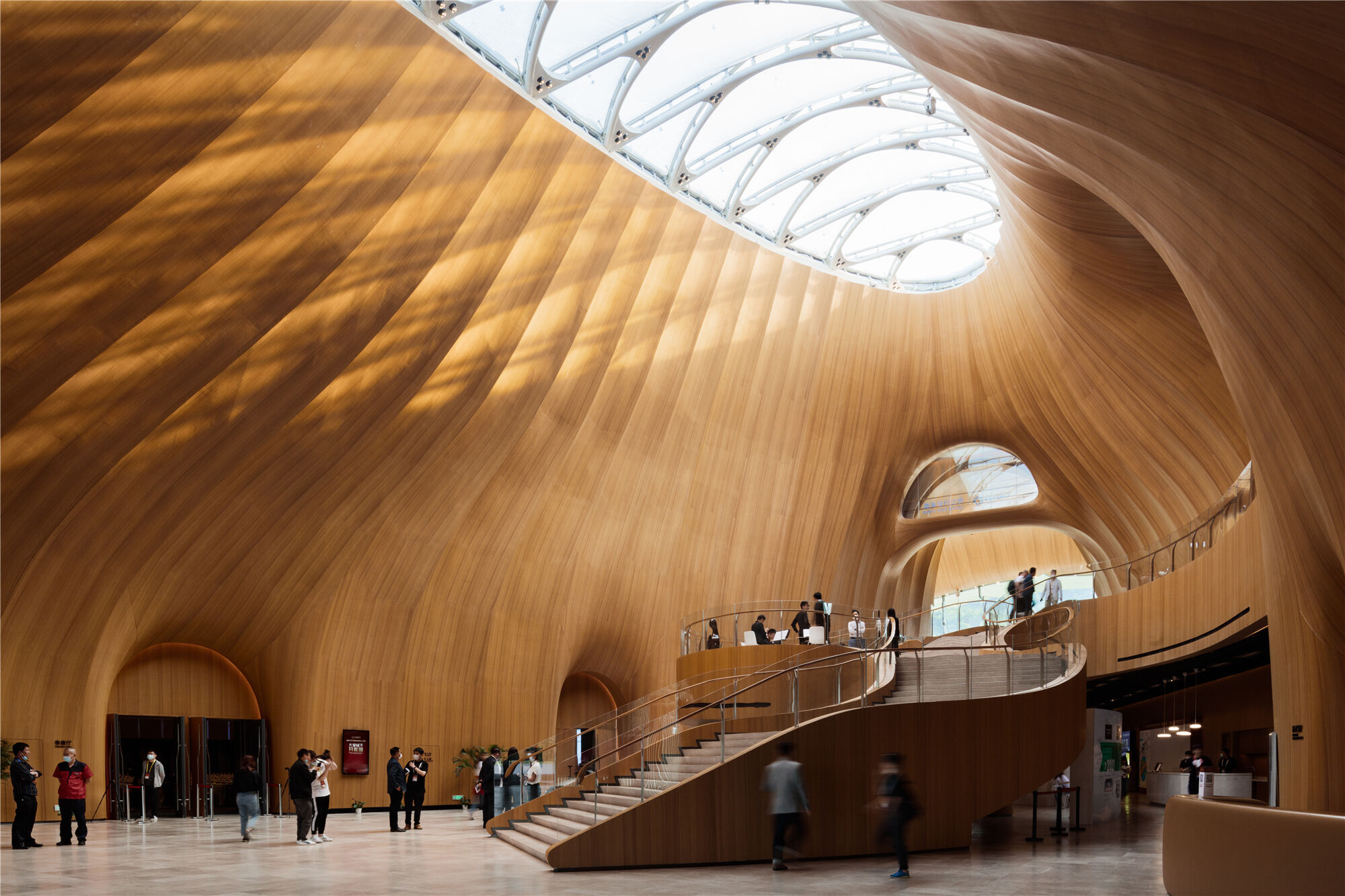 Yabuli Entrepreneurs Congress Center by MAD Architects