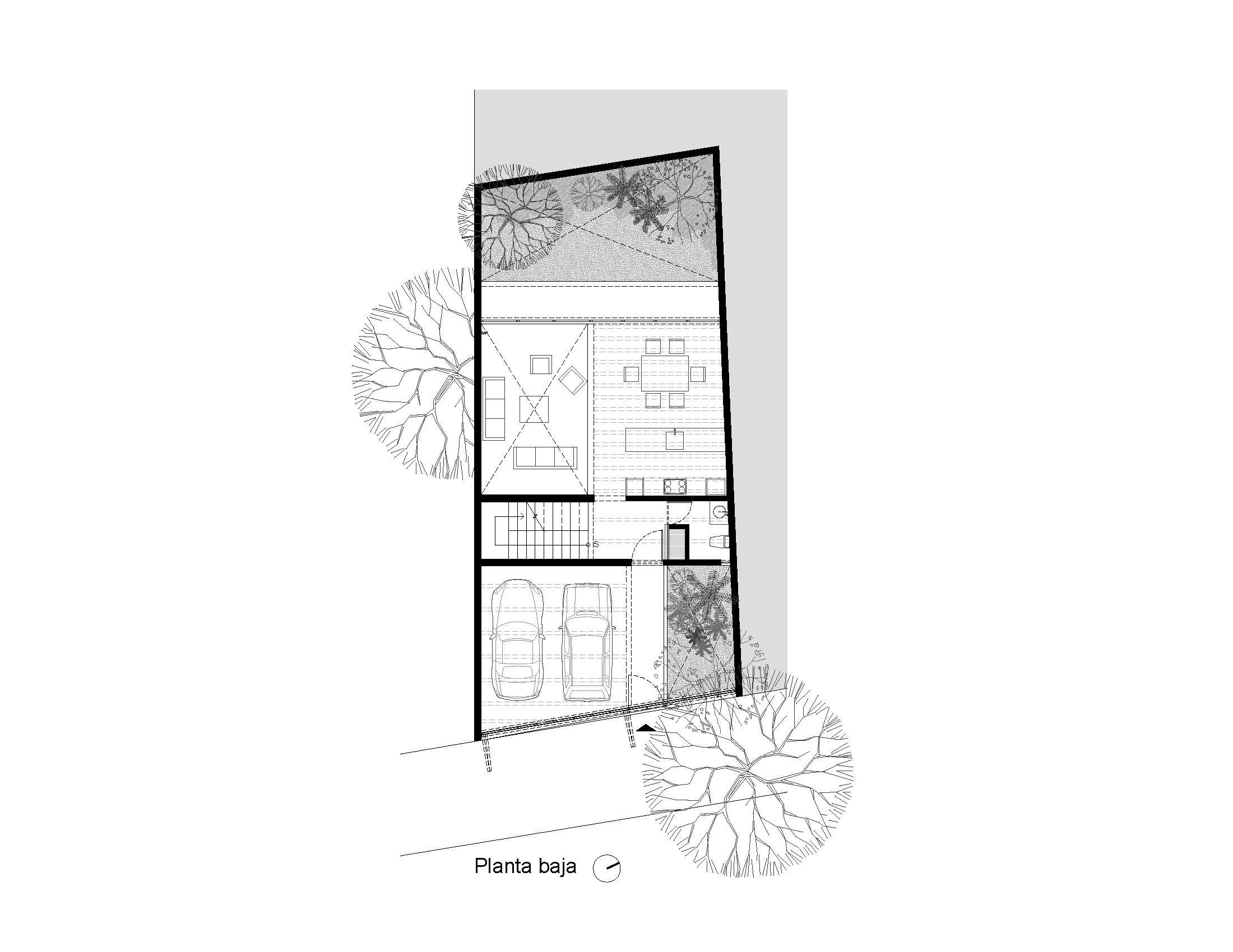 Ground floor _Casa Fernandez Leal_Osmany Ramirez  Estudio de Arquitectura