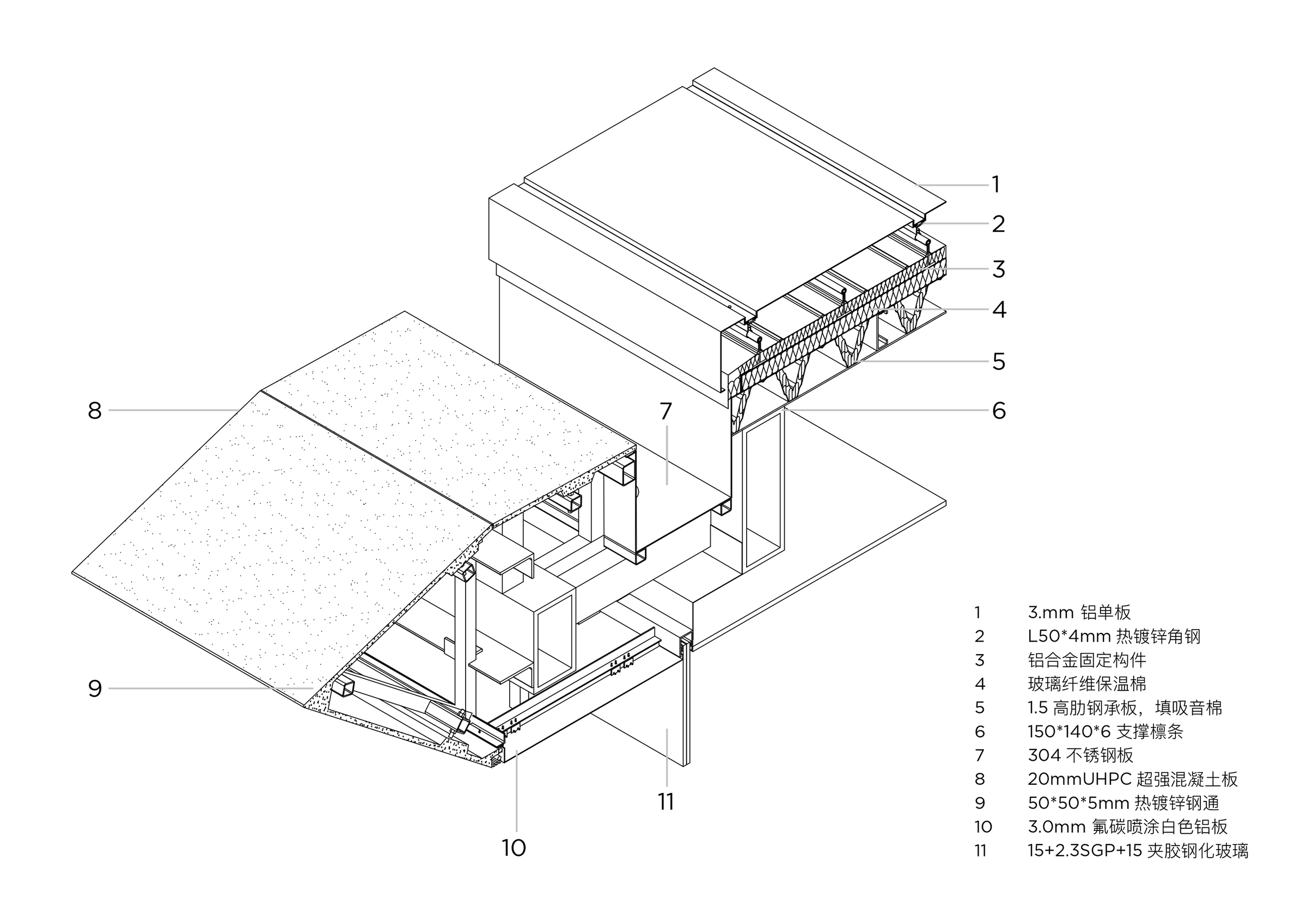 Detail Axonometric View