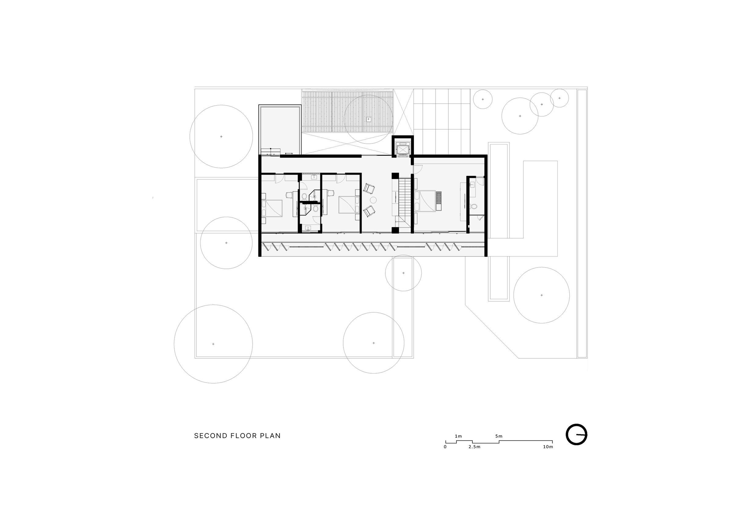 Second floor plan