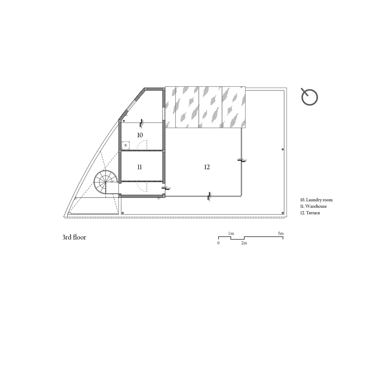 Third floor plan