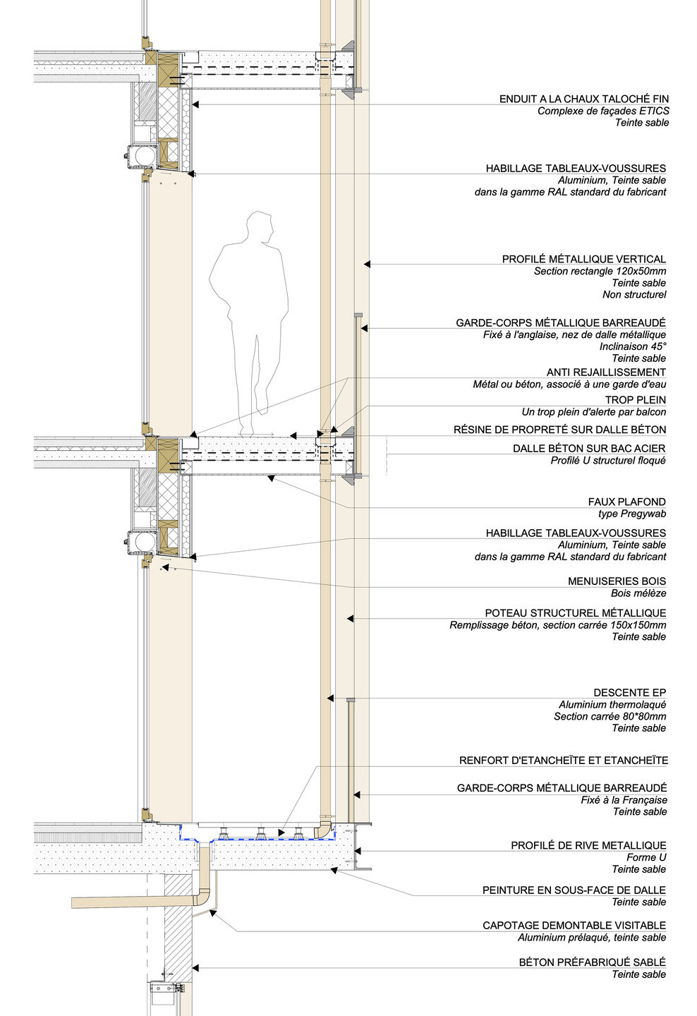 E2B3_Facade detail