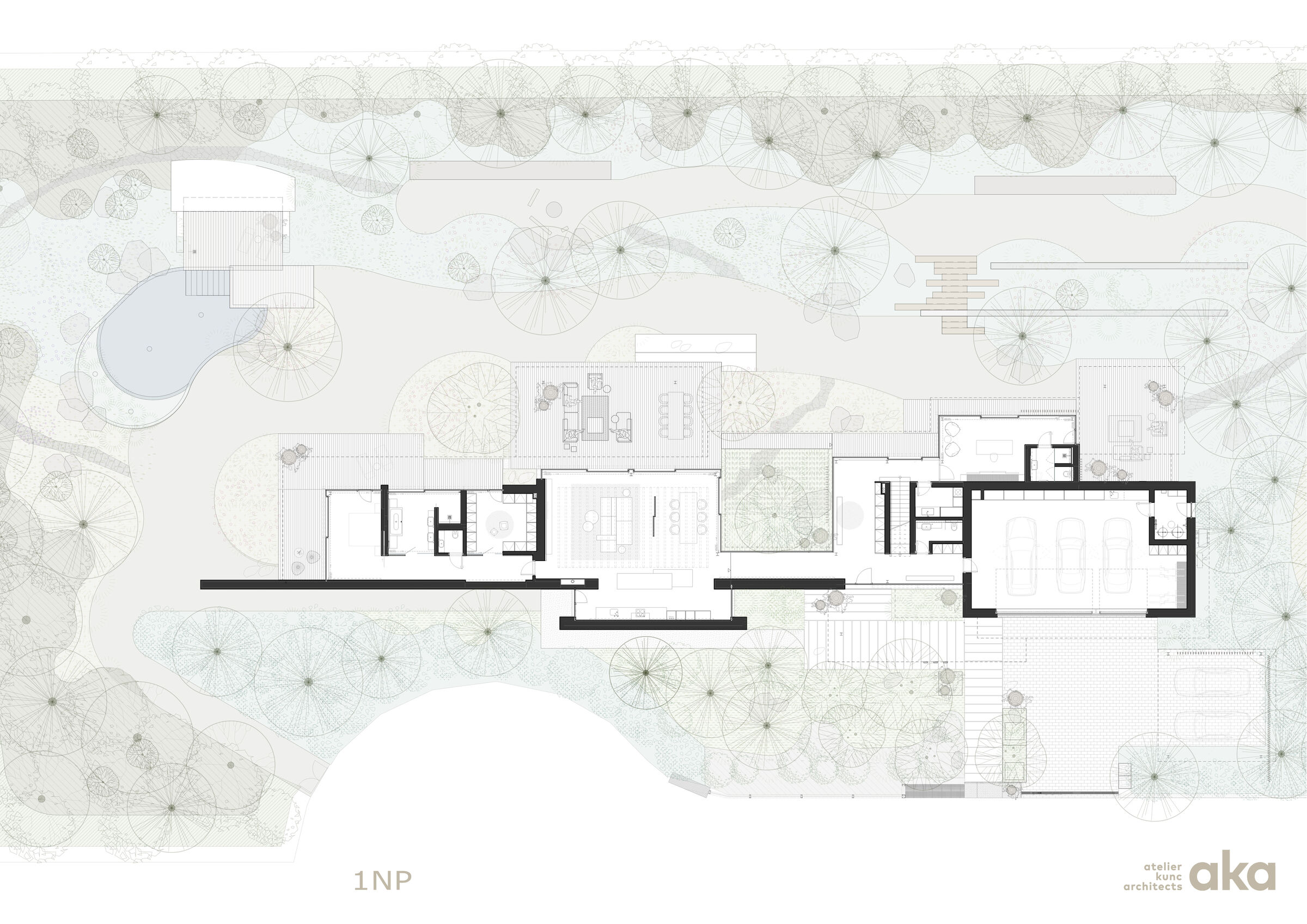 Floor plan - Entrance floor