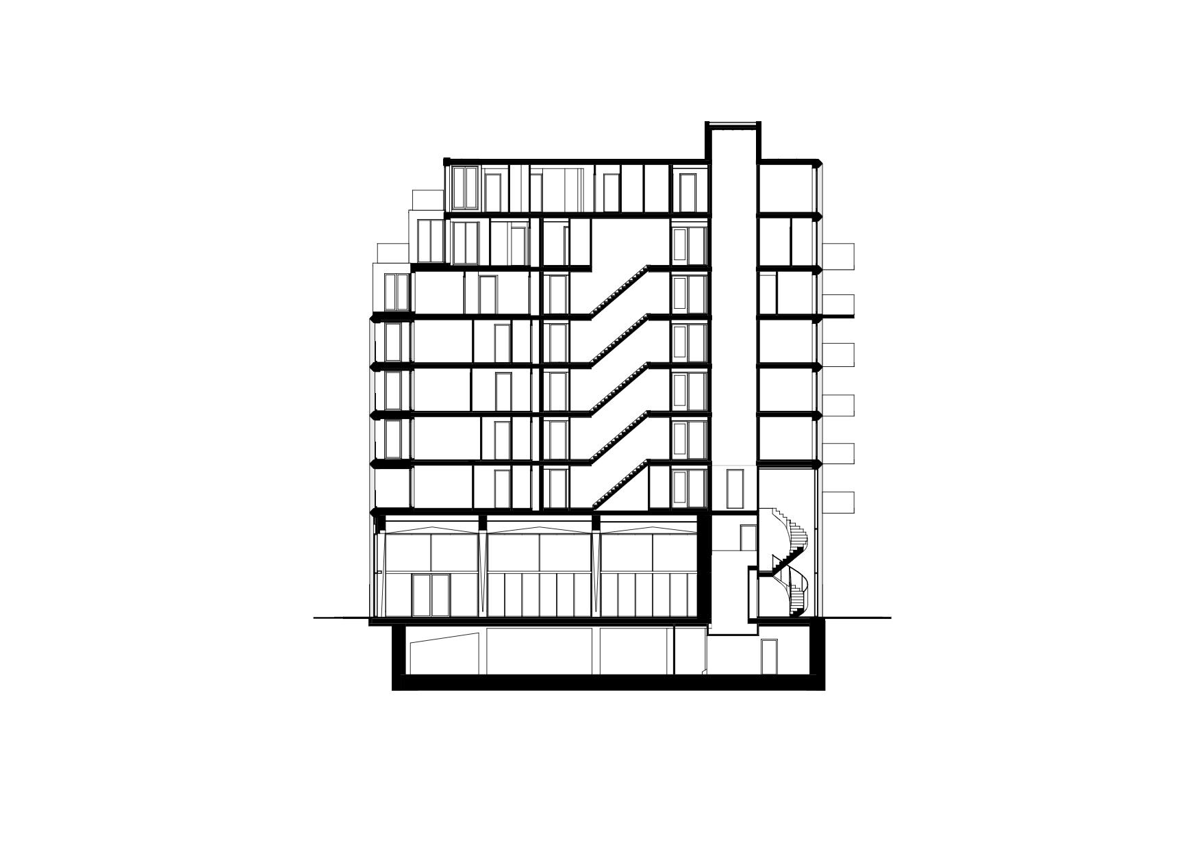Cross section AA