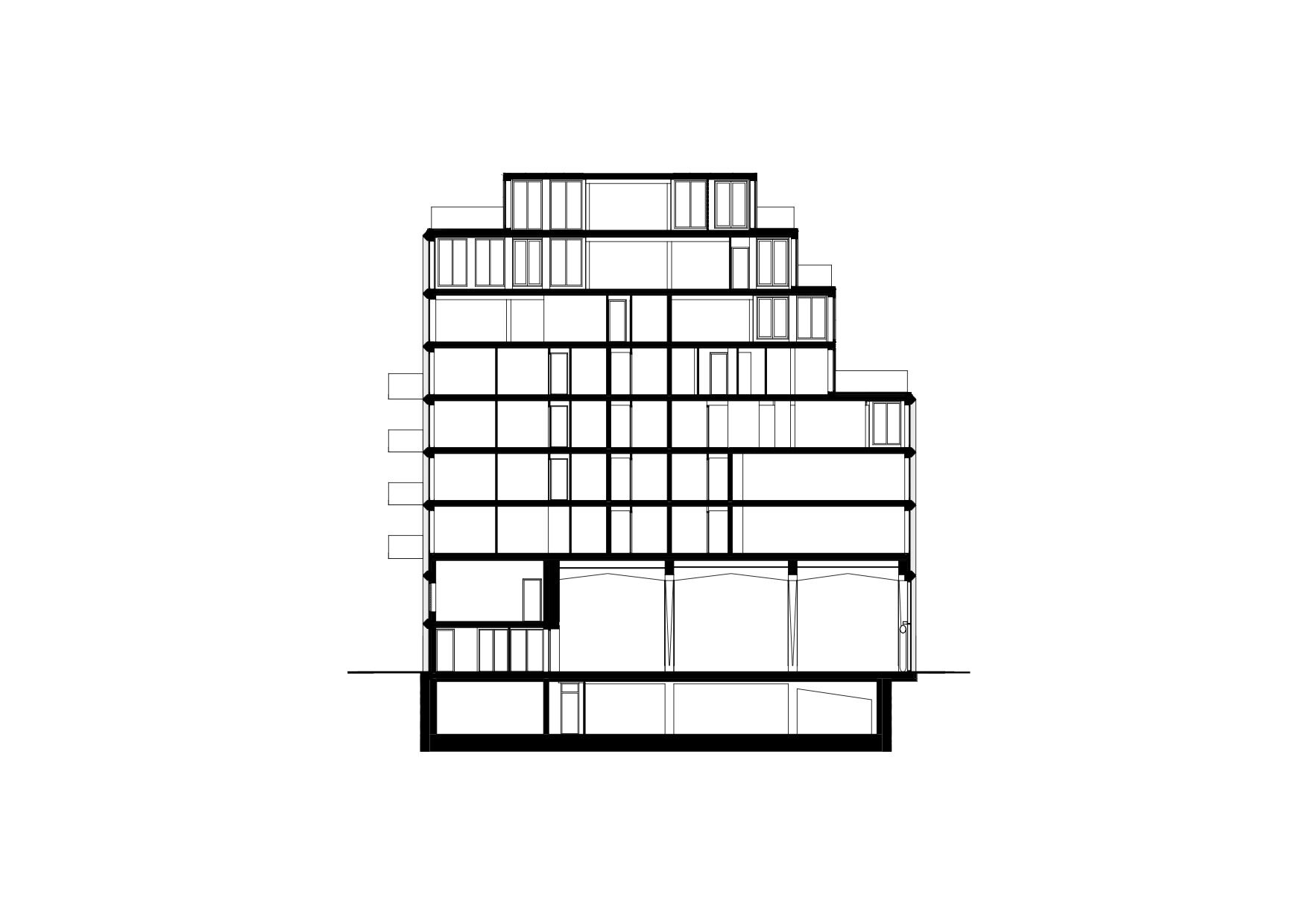 Cross section BB
