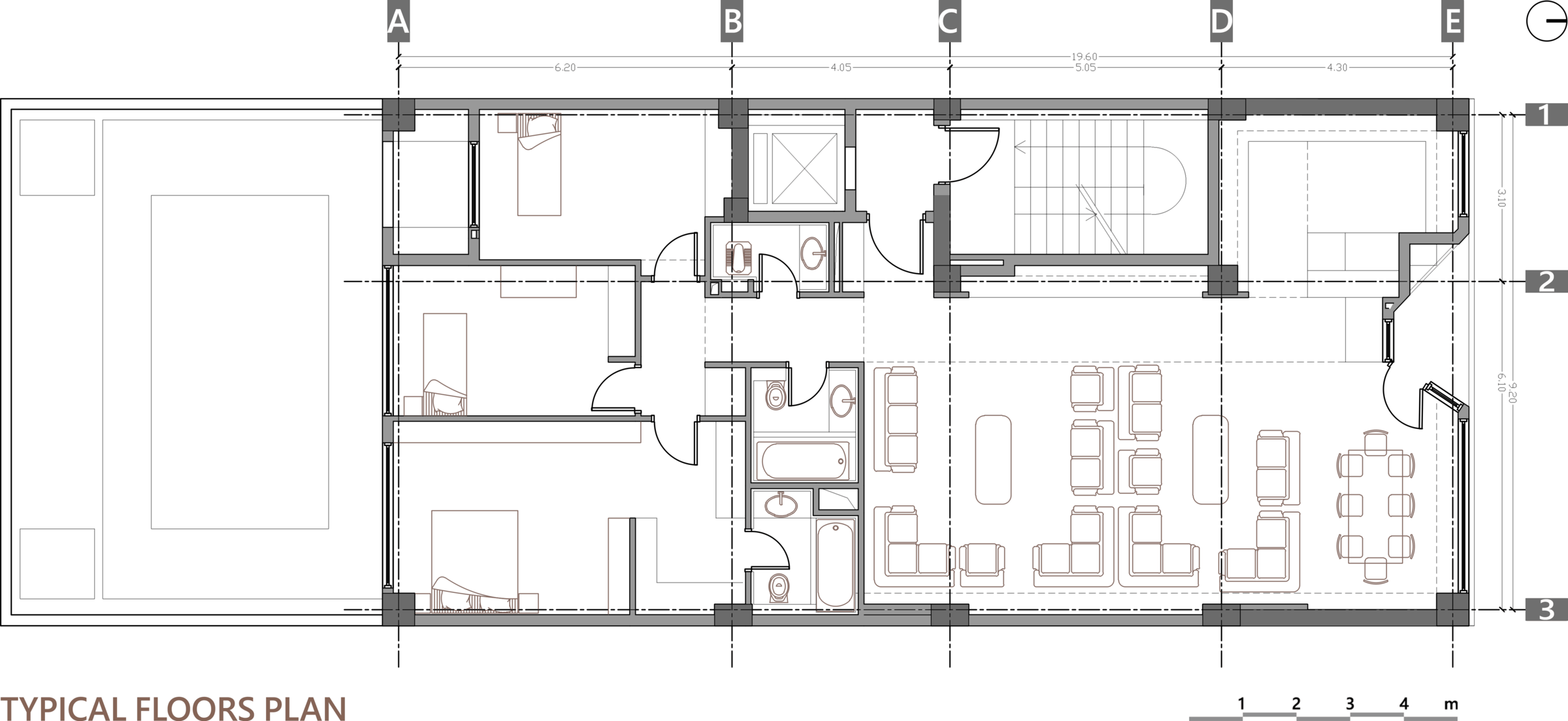 typical floors plan
