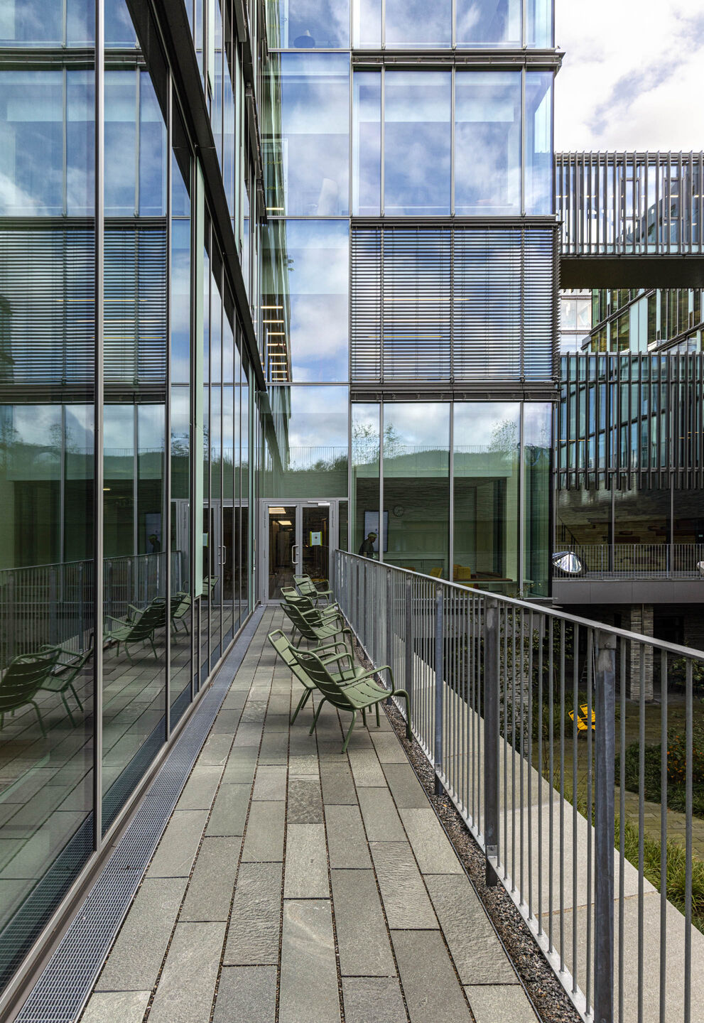 Easy access to fresh air and greenery