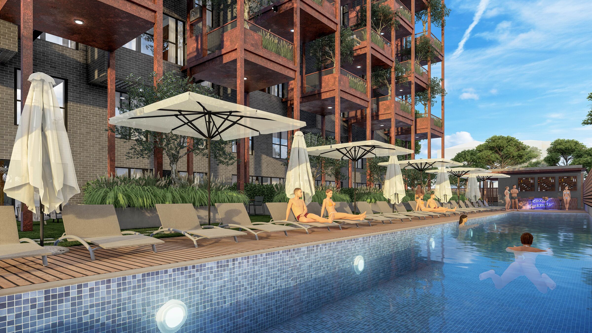 Garden Suite Antalya 3 by Salalı + Architects