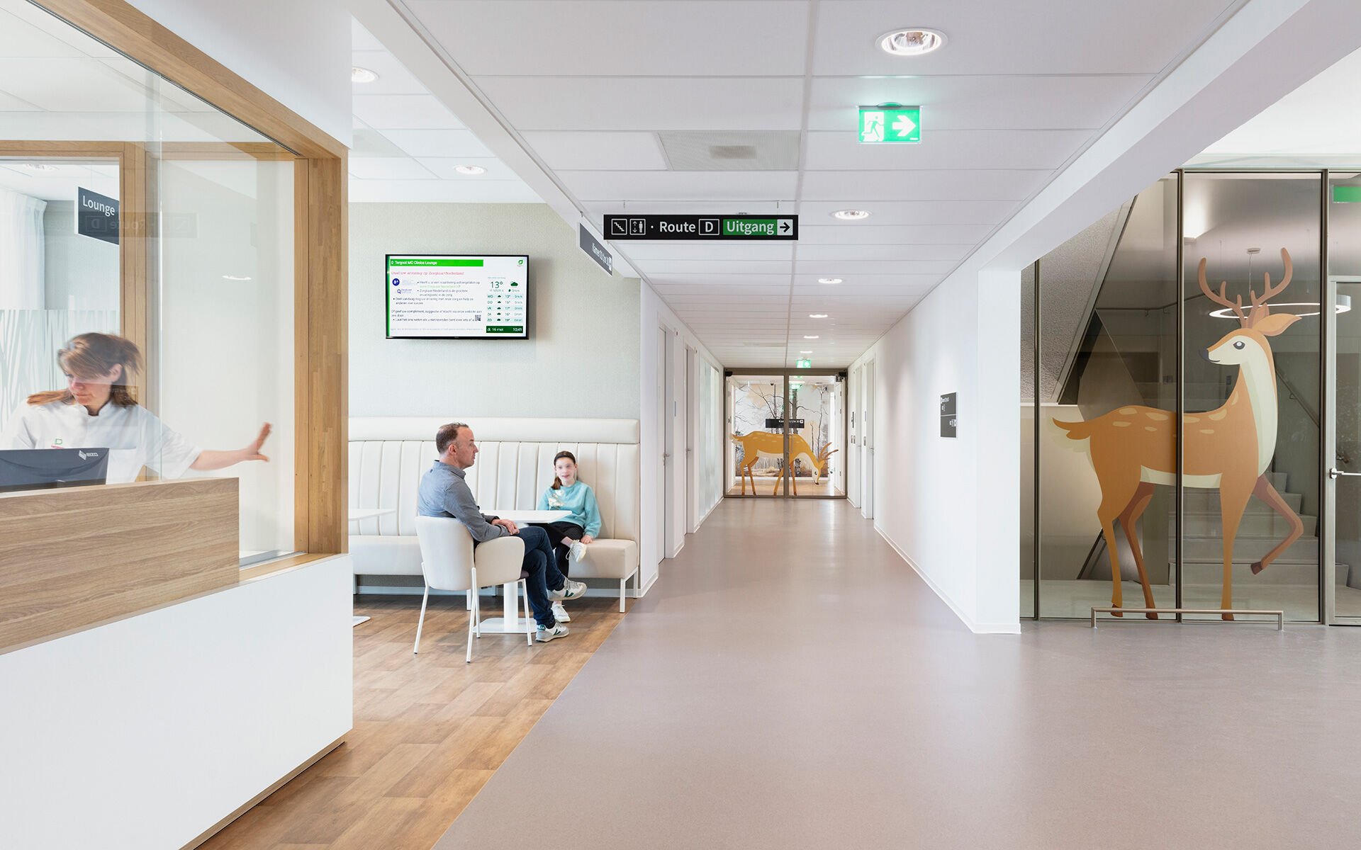 Waiting room children's department