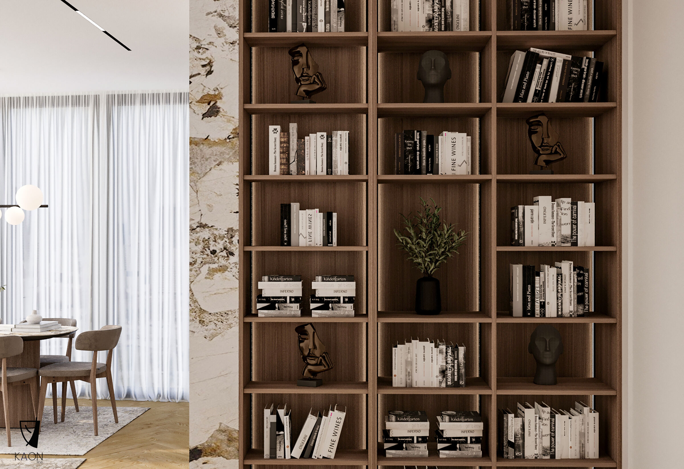 “Wave Studio” Airbnb Design:KAON line Client: Private Location: Tiranë, Albania