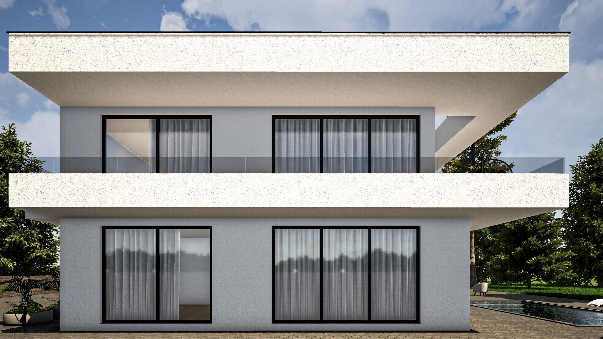 White Echo Design: KAON line Client: Private Location: Pejë, Kosovë