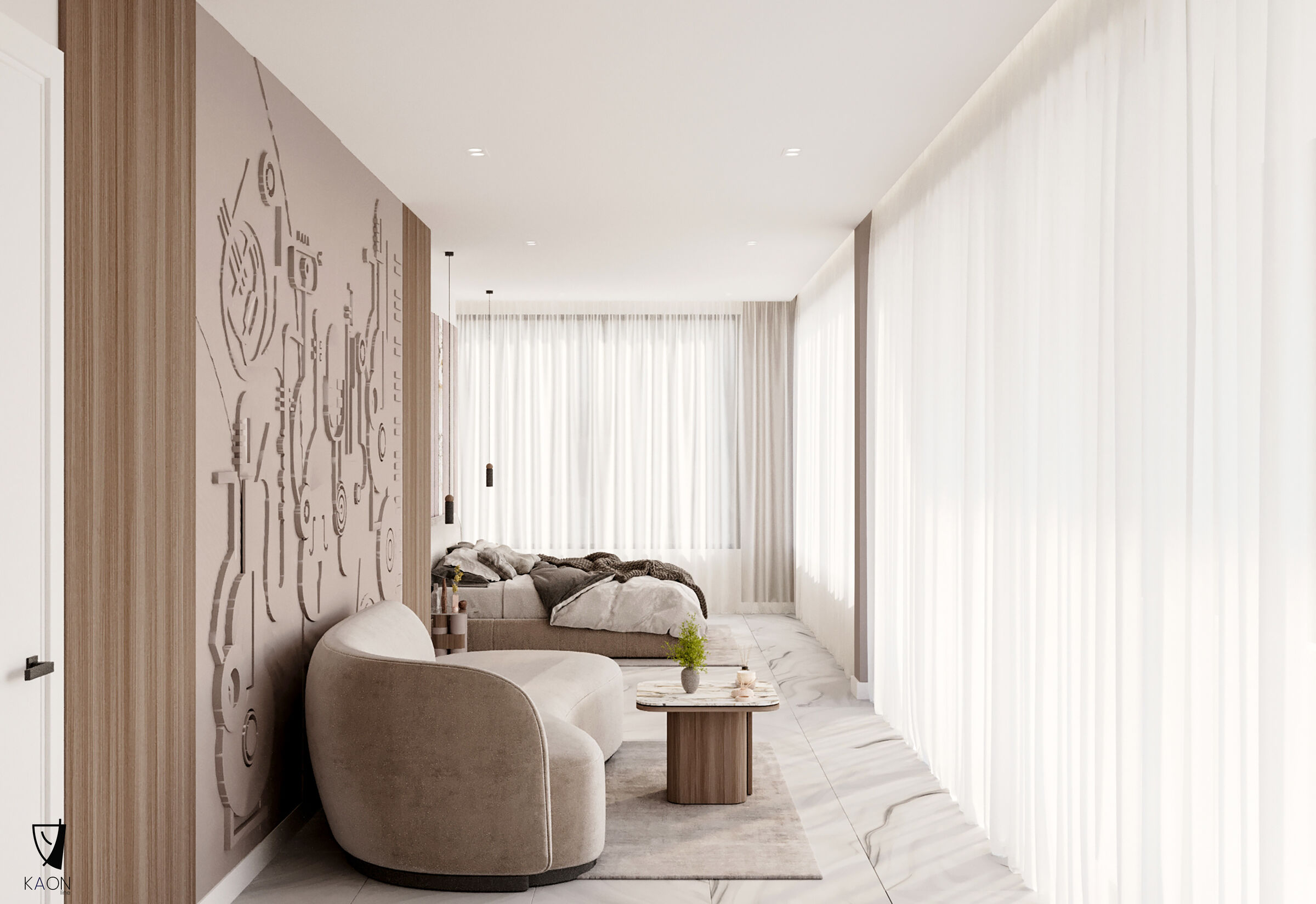 White Echo Design: KAON line Client: Private Location: Pejë, Kosovë