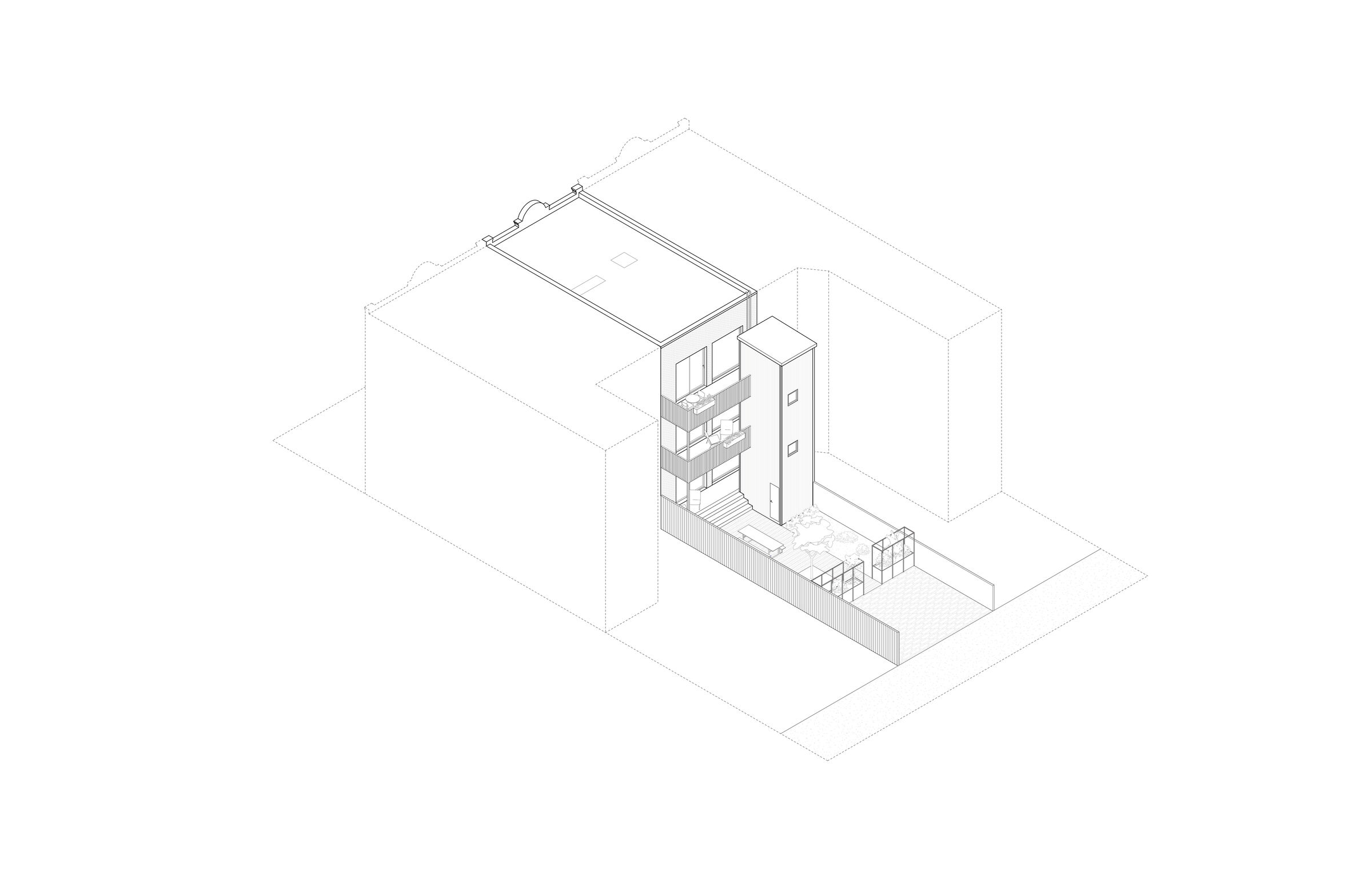 axonometric view