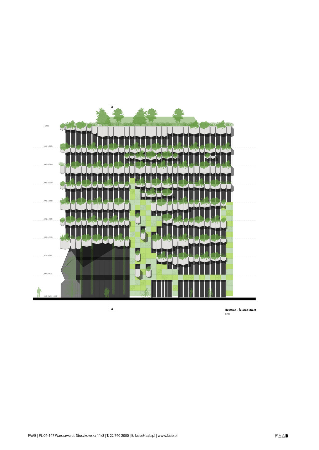 Elevation - Żelazna Street