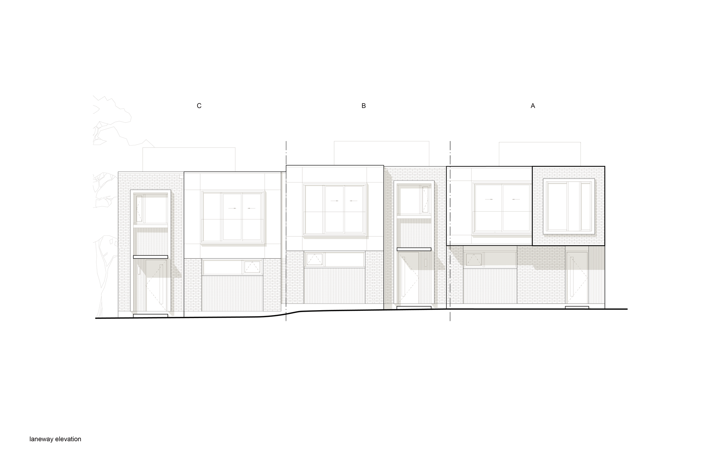 Laneway Elevation
