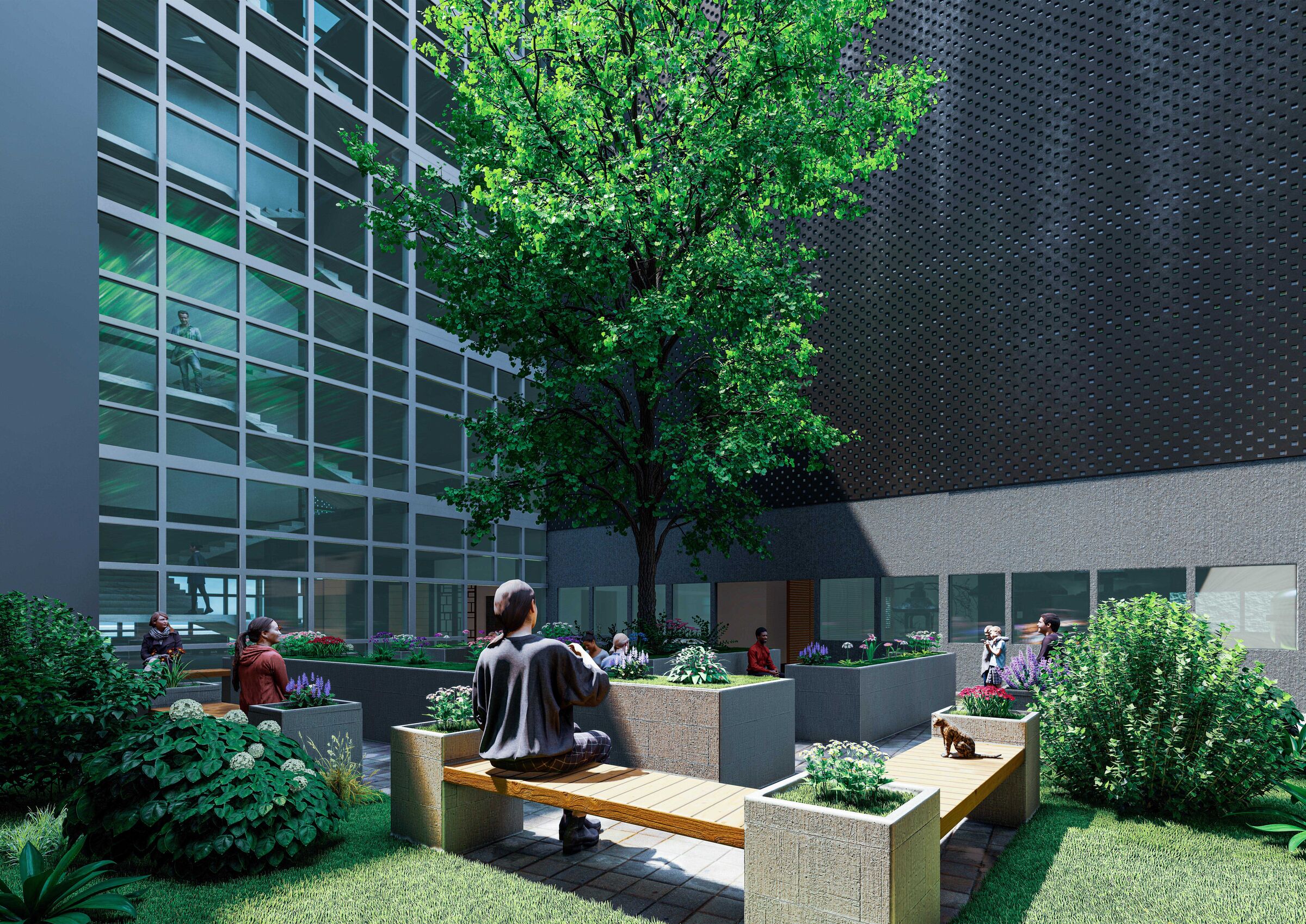 Courtyard View