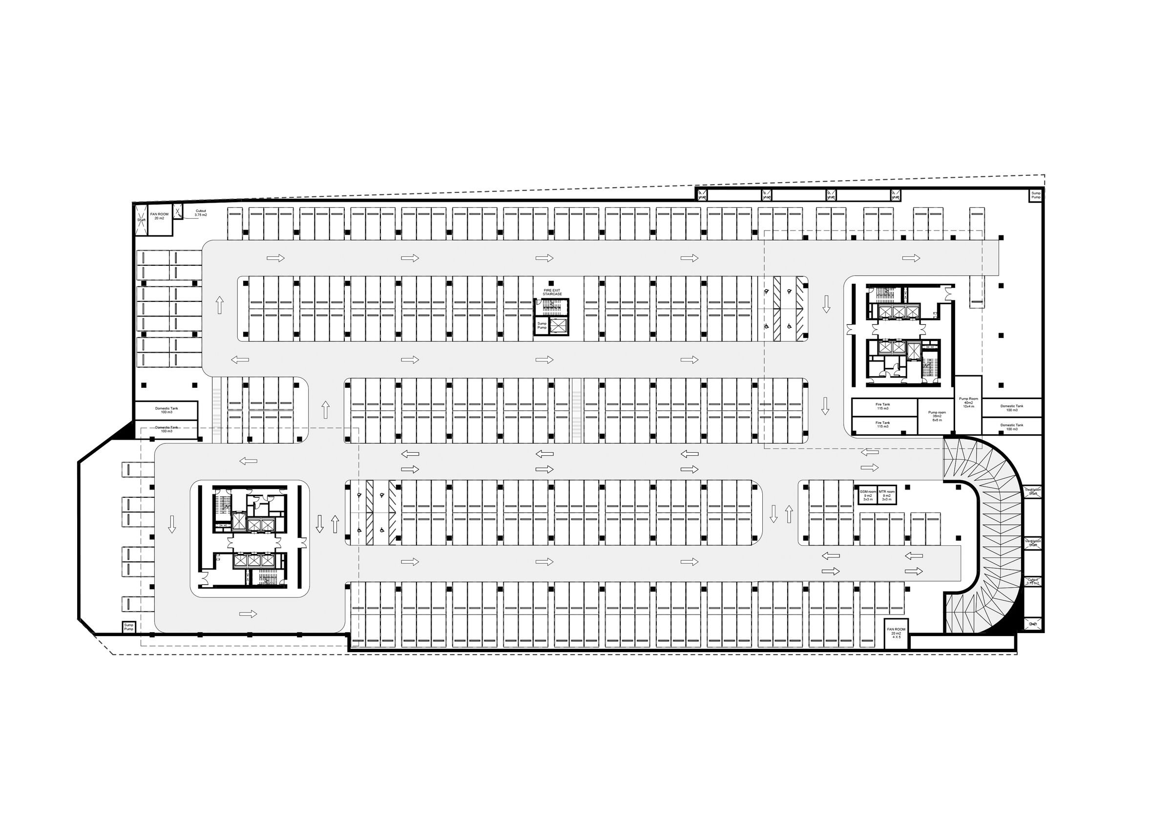 VERVE - Basement Plan | SOMA