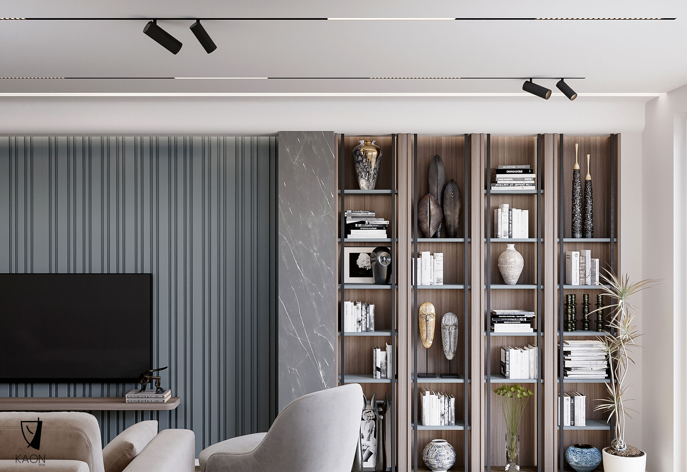 Home Office Design: KAON line Client: Private Location: Prishtinë, Kosovë
