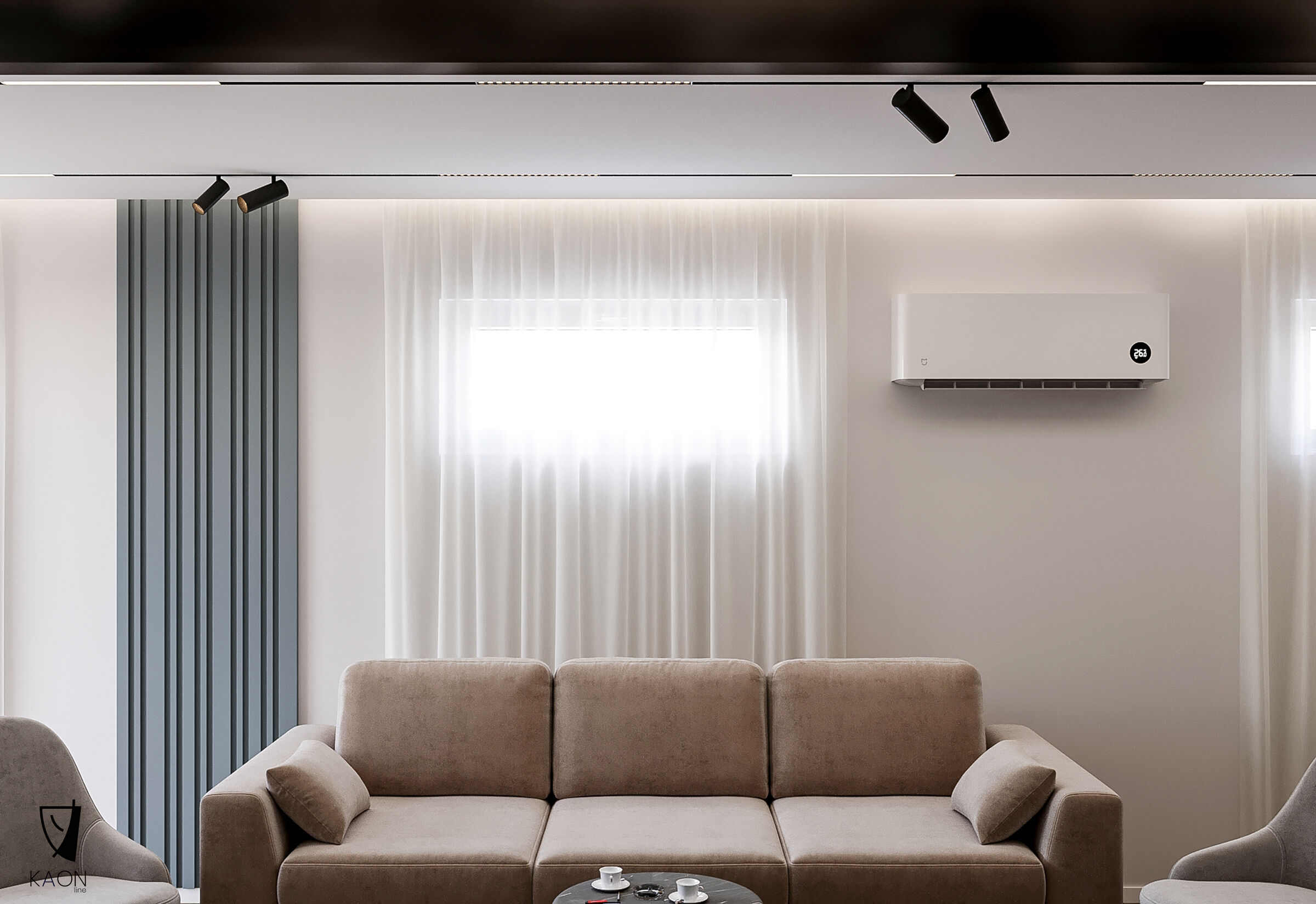 Home Office Design: KAON line Client: Private Location: Prishtinë, Kosovë