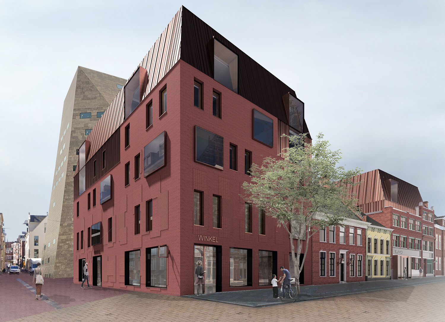 Exterior north-east VRIJDAG