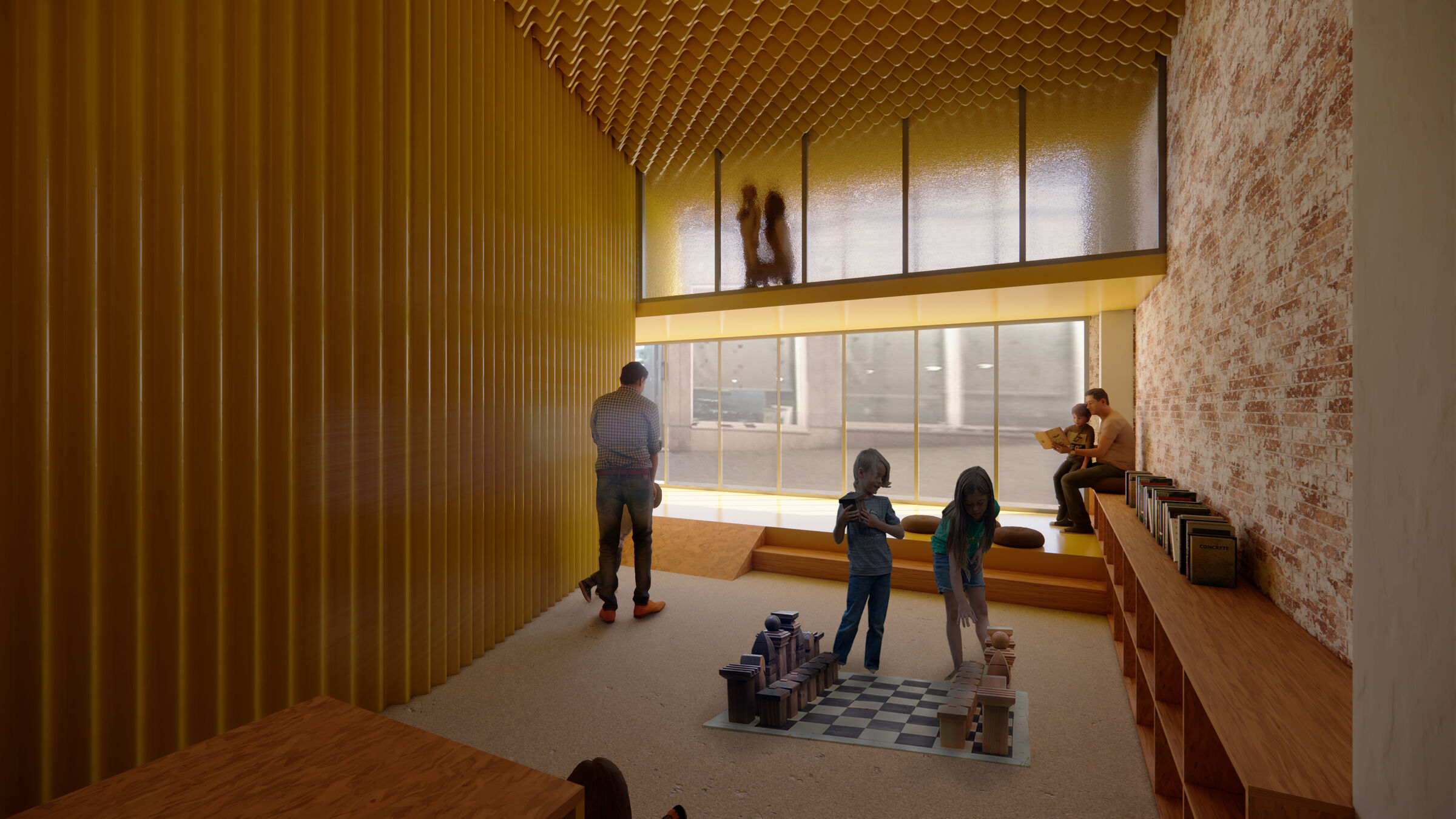 Access and Mezzanine view