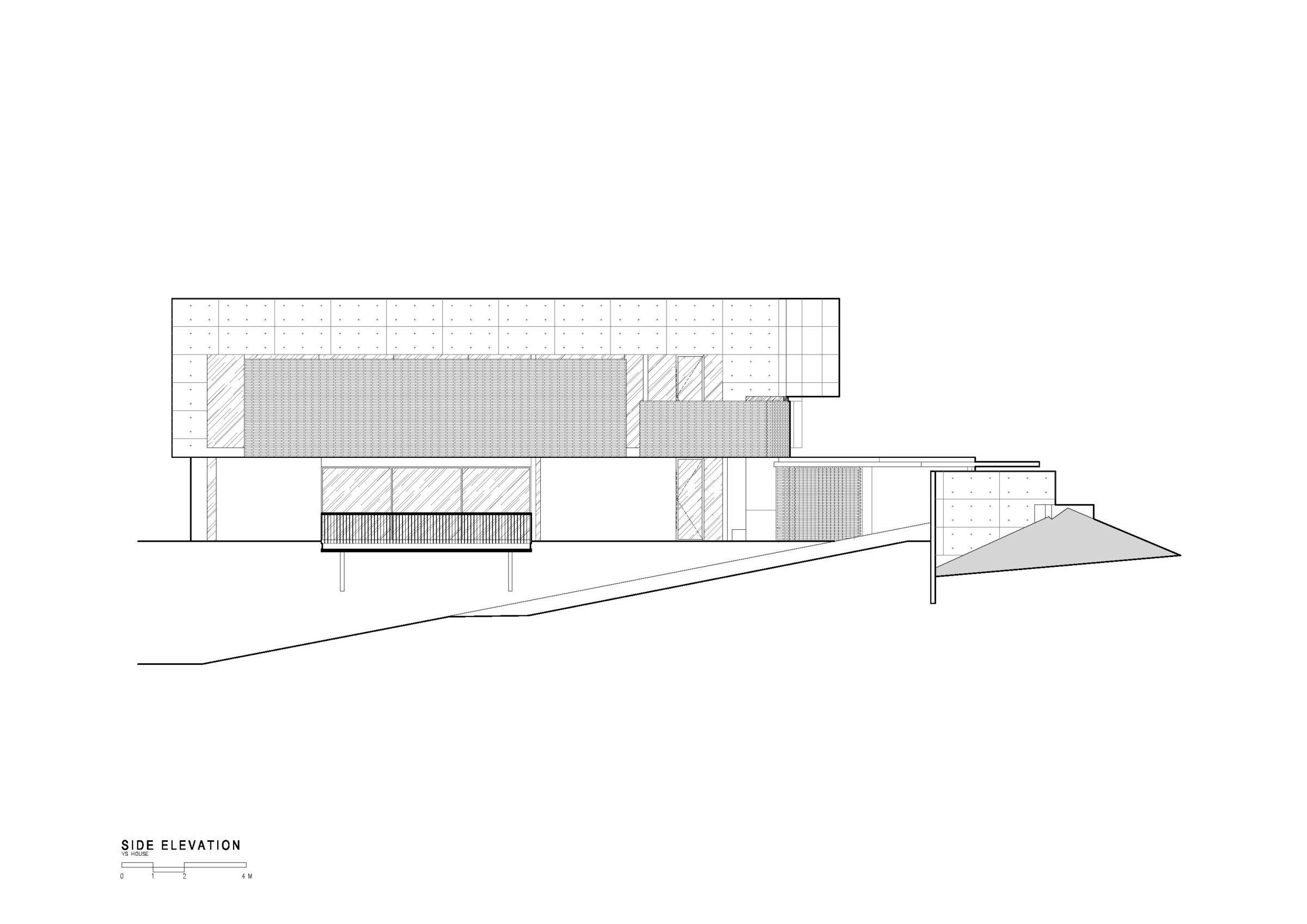 YSH House - Elevation 01