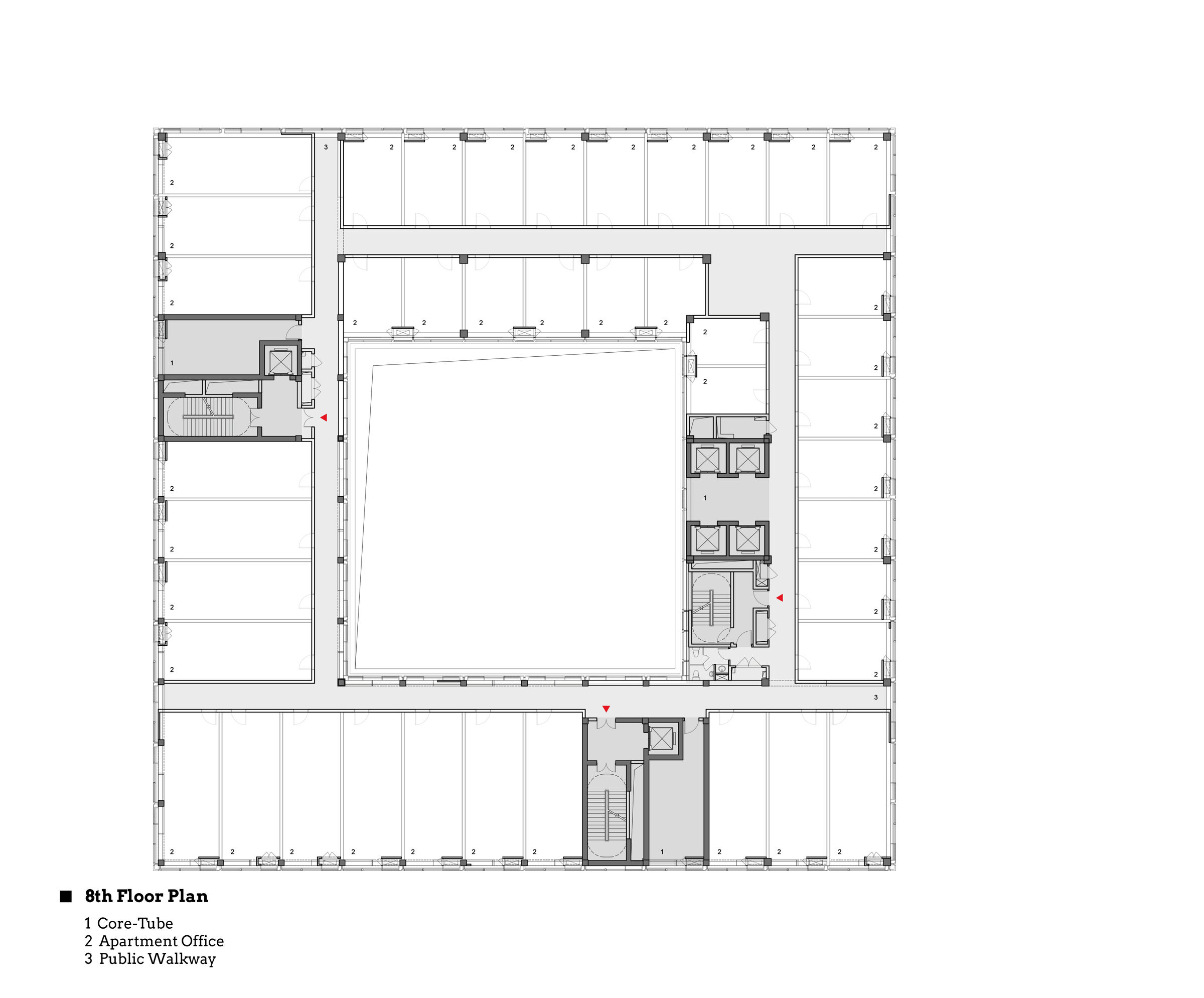 8th floor plan