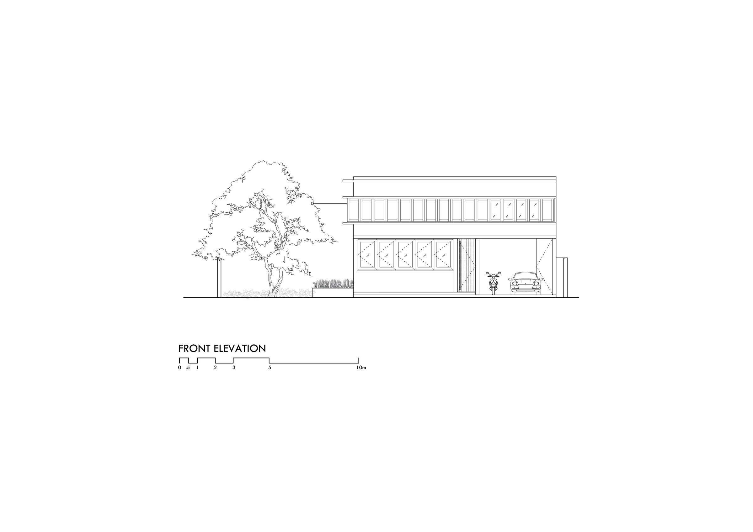 Front elevation