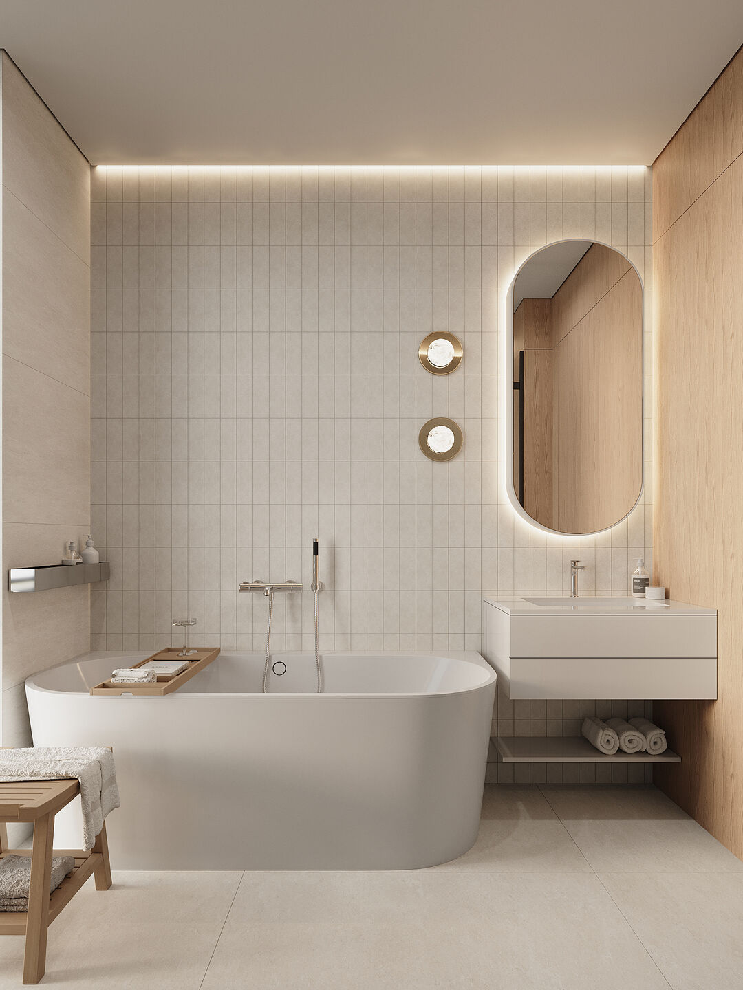 Master bathroom