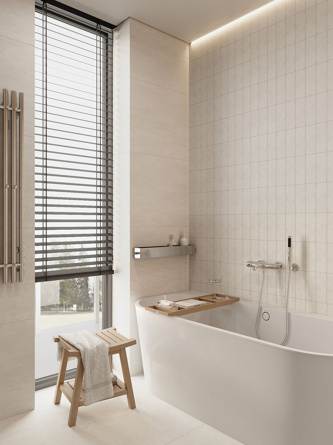 Master bathroom