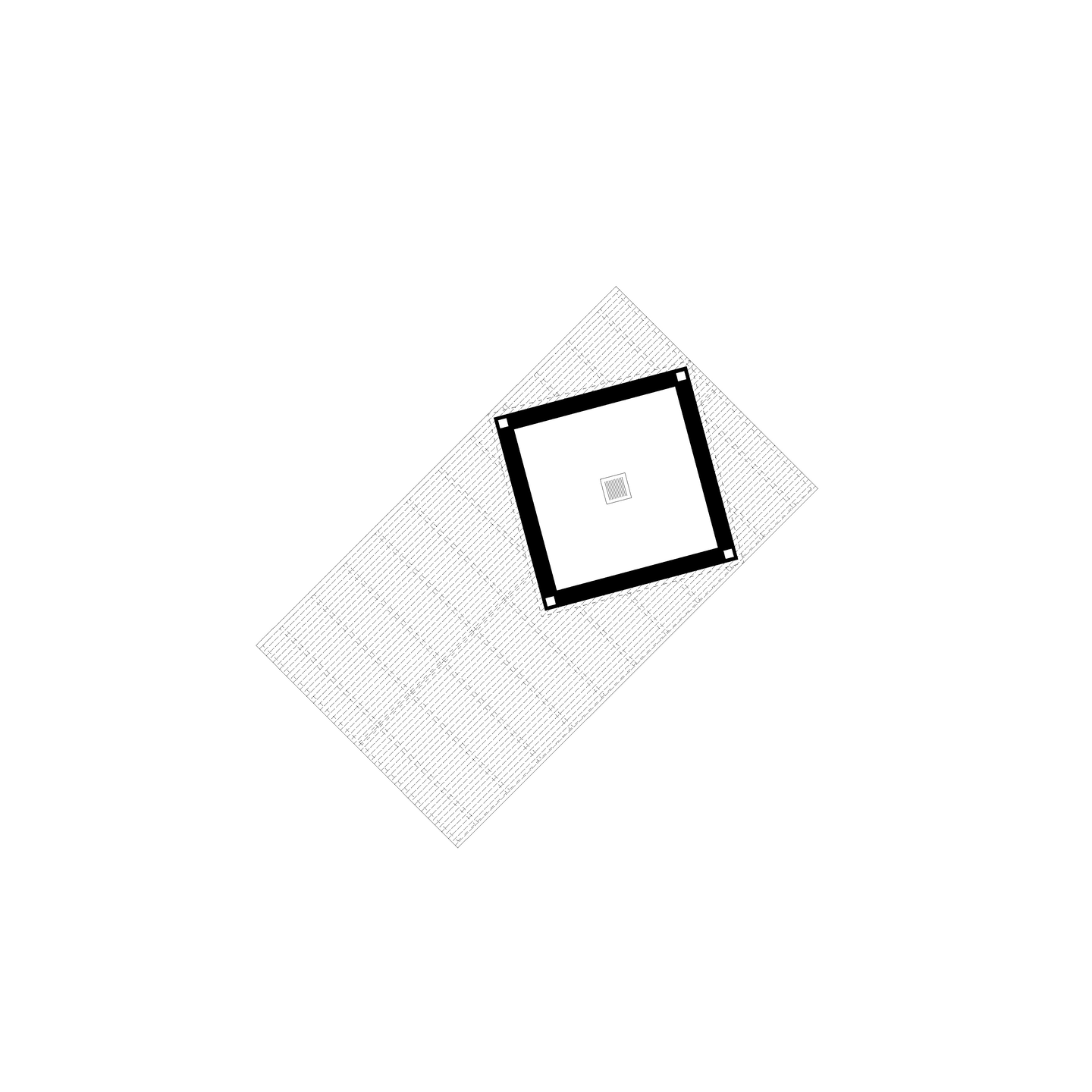 Botanical Garden Entrance Pavilion - Ceiling plan 2