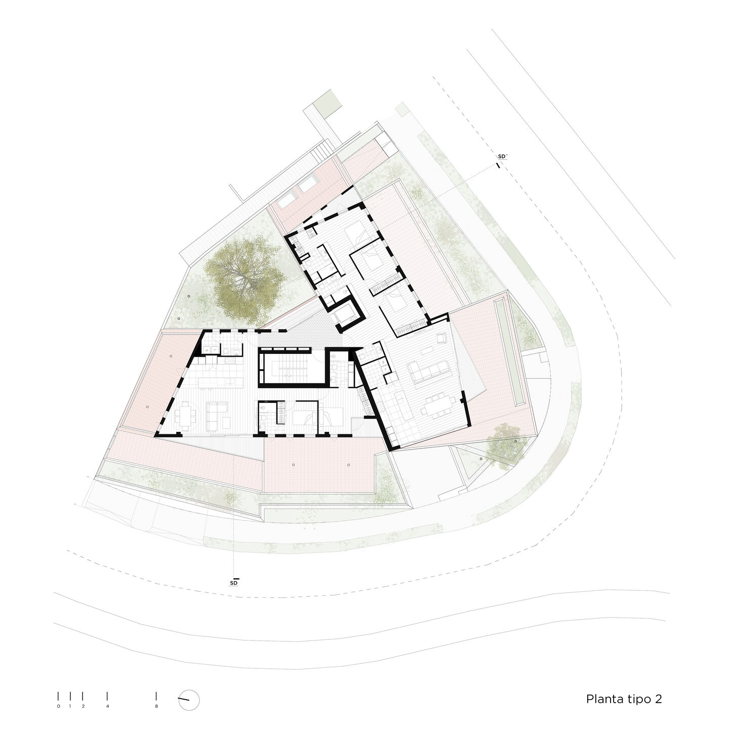 Floor plan typology 1