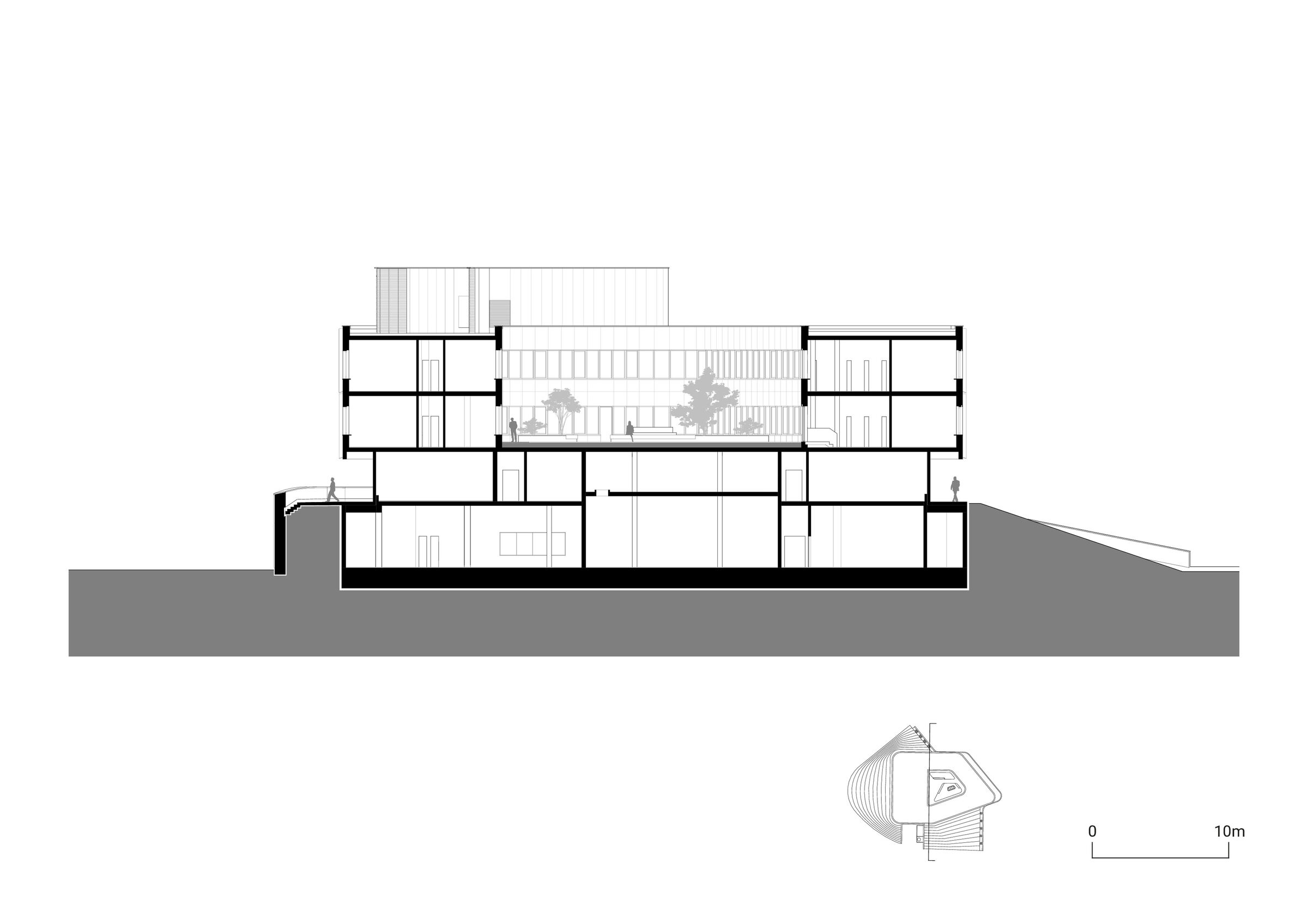 Section, original scale 1:200