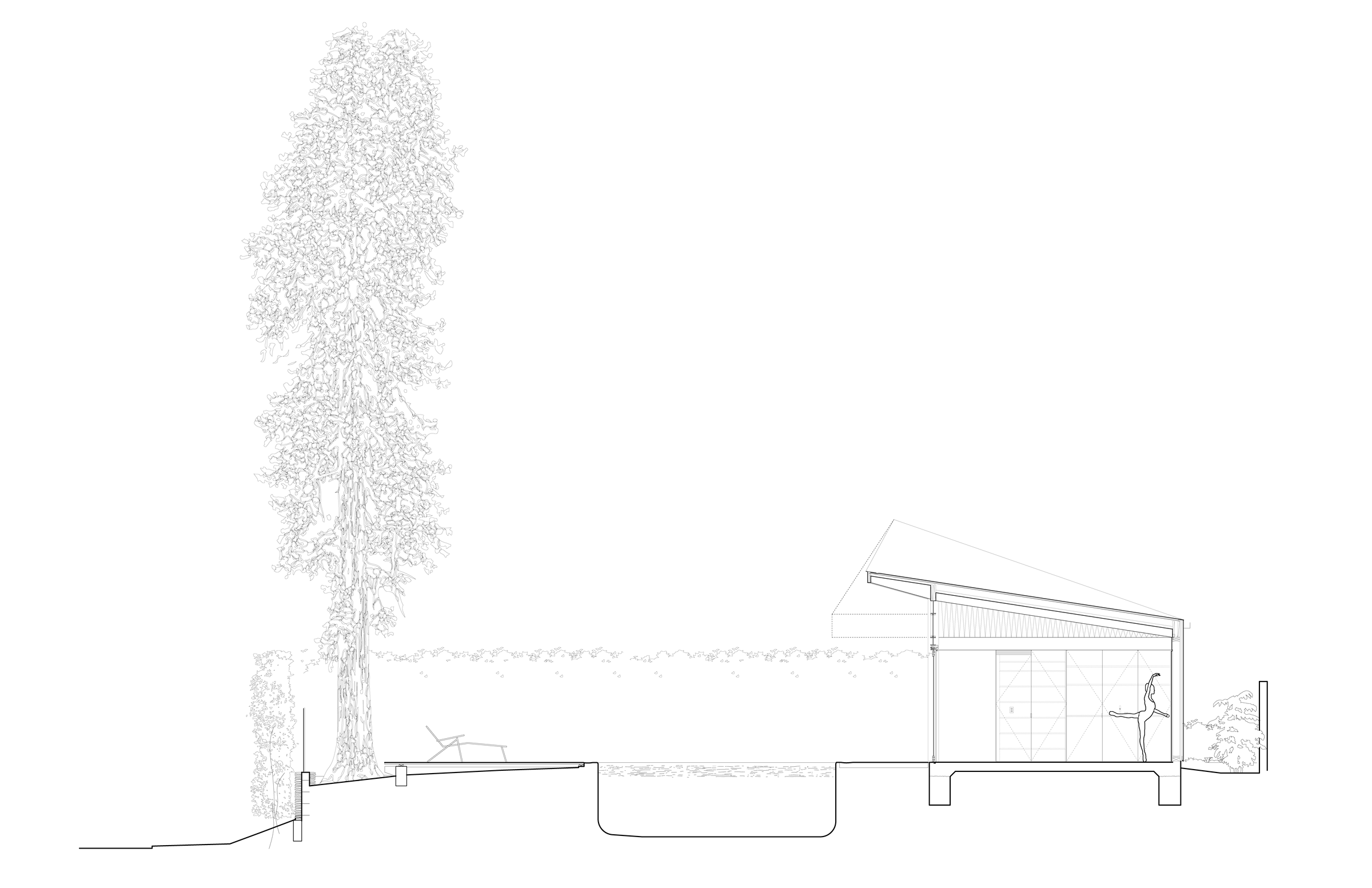 Section: Kitchenette & Studio