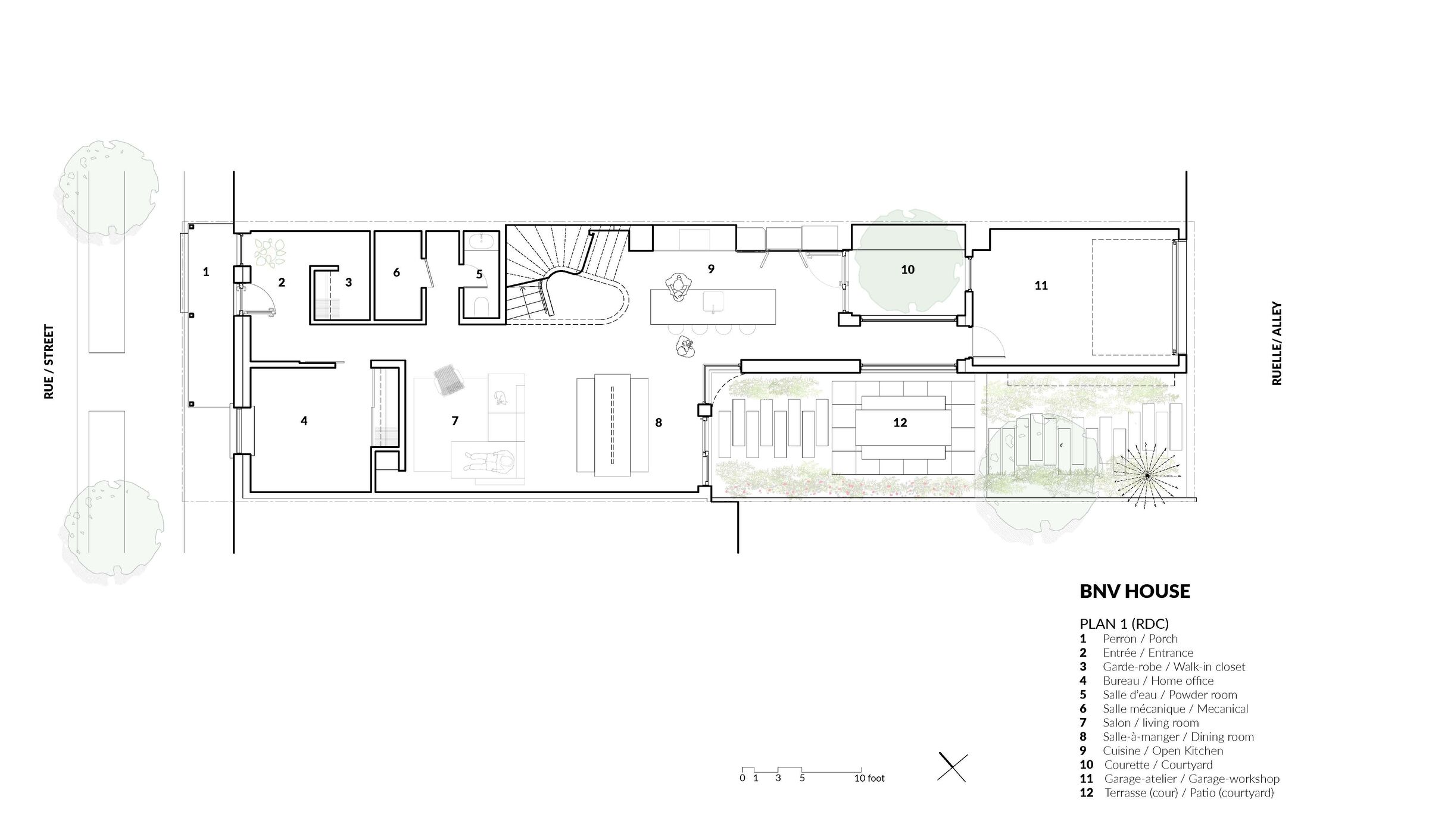 1st floor plan