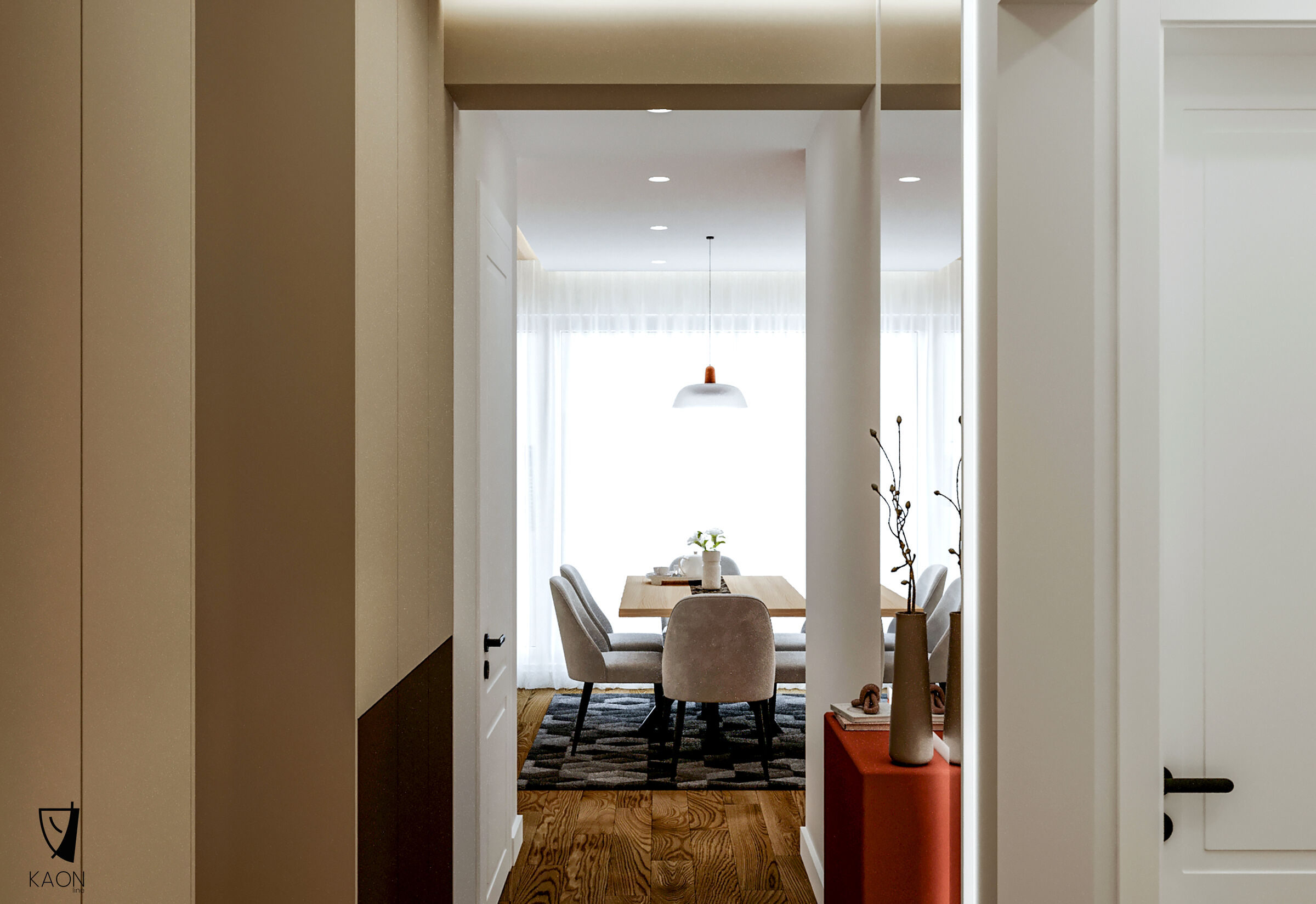 'Renaissance of Light and Shadow' Design: KAON line Client: Private Location: Prishtinë, Kosovë