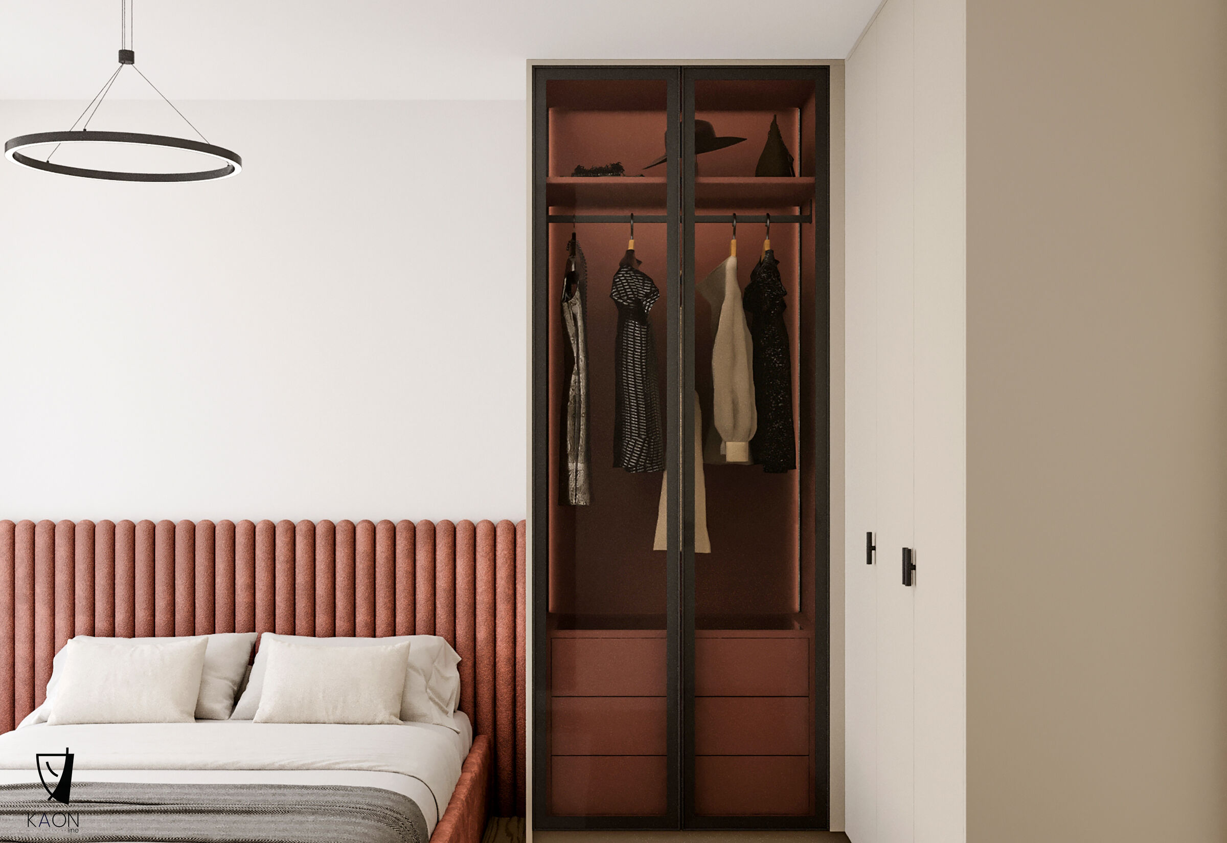 'Renaissance of Light and Shadow' Design: KAON line Client: Private Location: Prishtinë, Kosovë